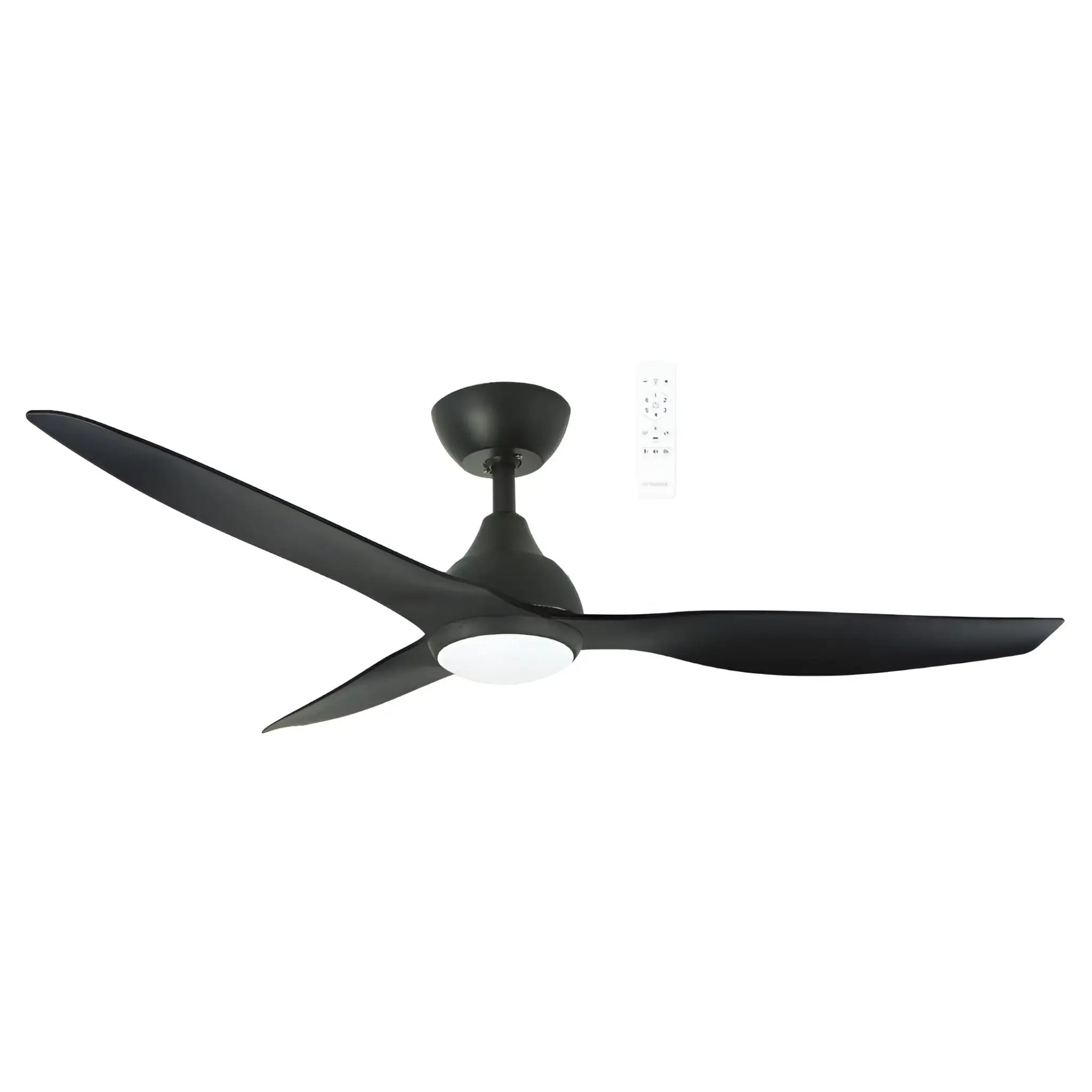 Martec Avoca 48 Inch Smart Wifi Dc Ceiling Fan with - Matt Black