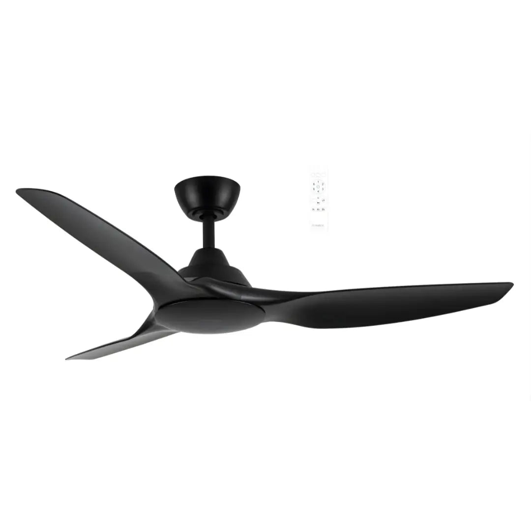 Martec Impact Dc Smart Ceiling Fan 52 Inch Wifi Remote - Matt Black