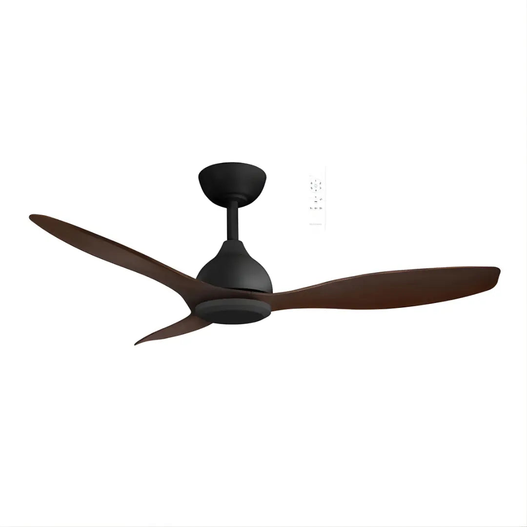 Martec Elite 48 Inch Dc Smart Ceiling Fan Wifi - Matt Black/walnut