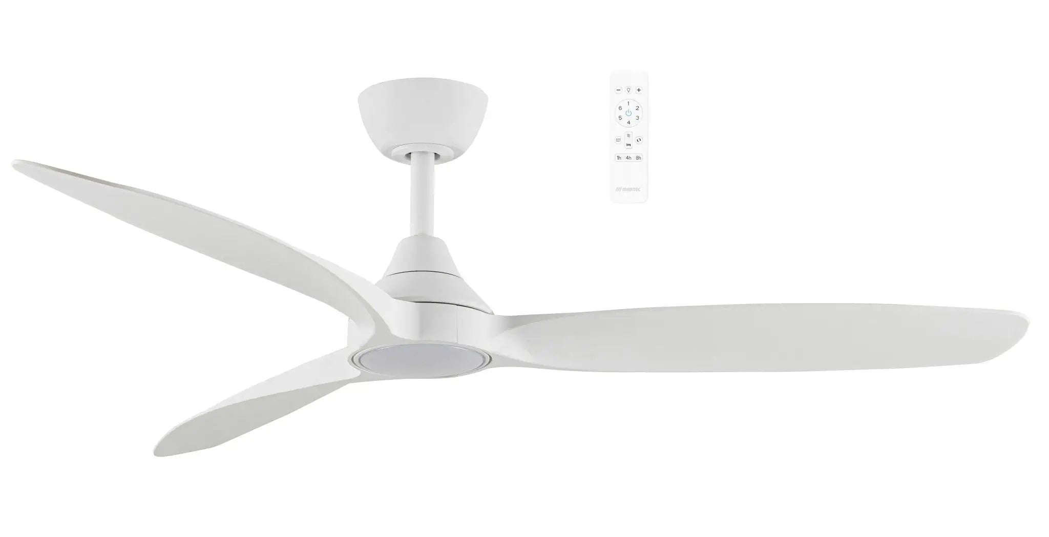 Seaforth 52″ Dc Smart Ceiling Fan with Wifi Remote - Matt White