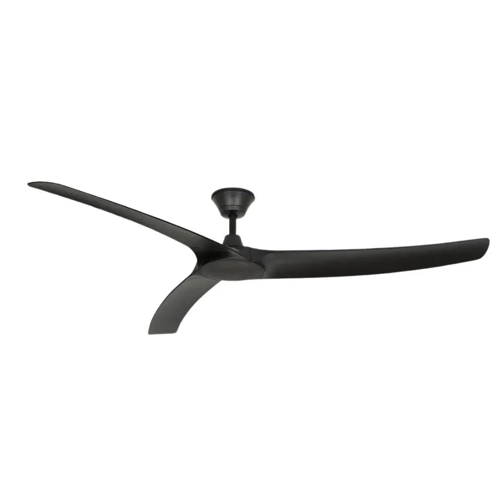 Aqua V2 Ip66 52’’ Dc Ceiling Fan with Remote Control - Matte Black