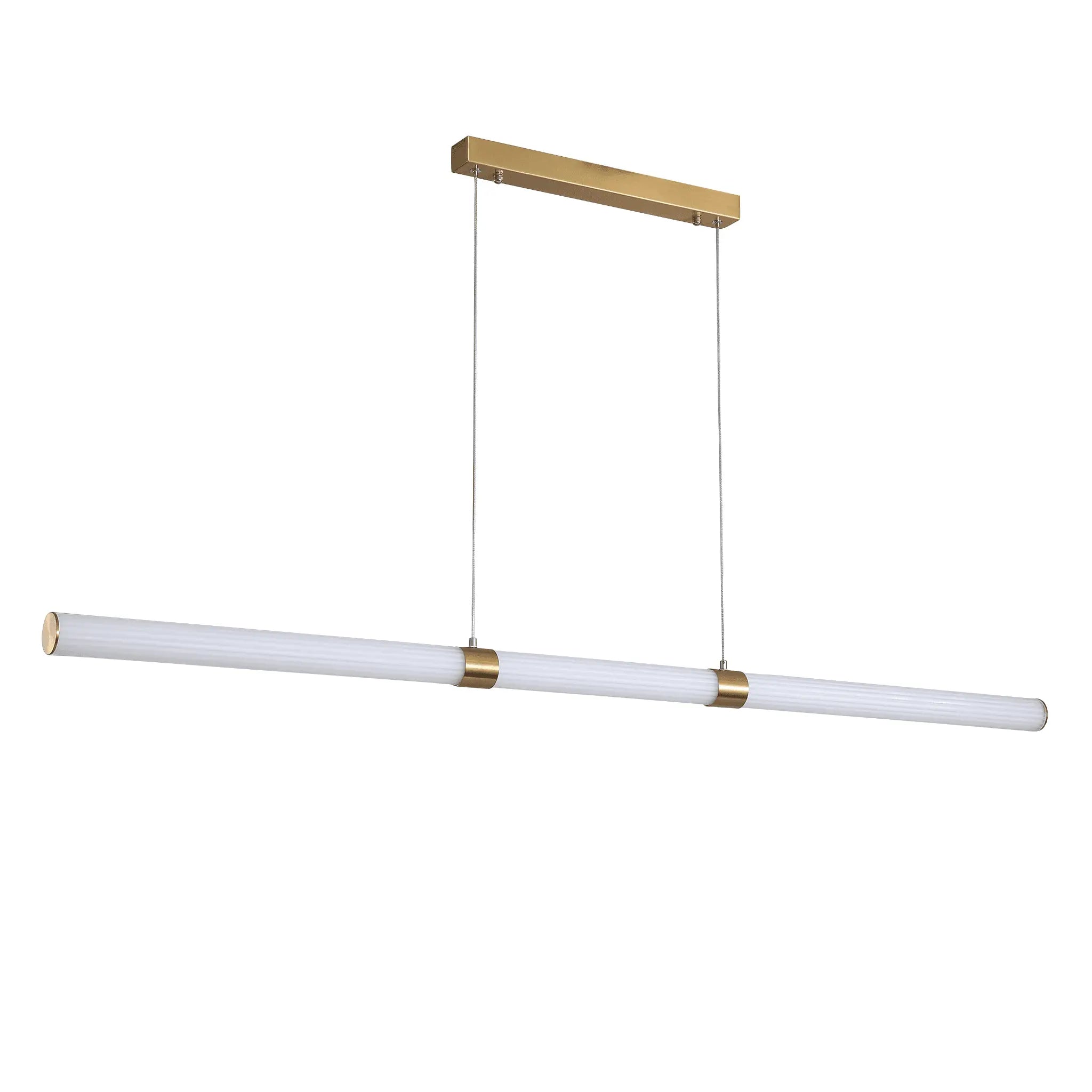 Green Earth Lighting Australia Home & Garden > Lighting Madeline Brushed Brass 1500mm Tri-Colour LED Pendant 60670/150SB