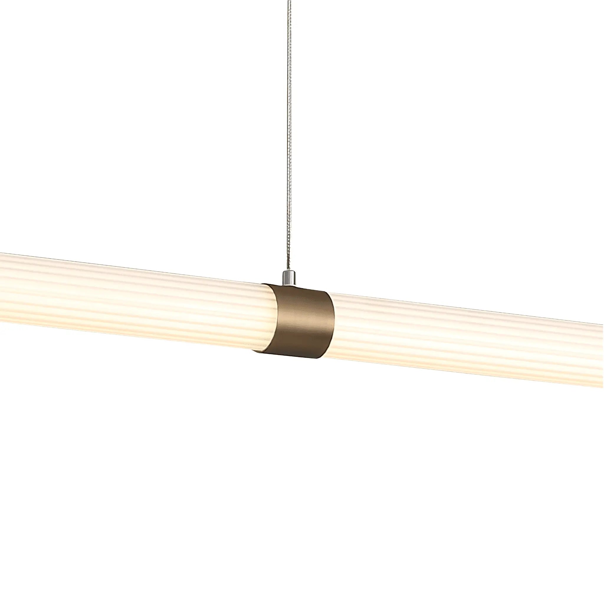 Oriel Maxwell Bronze Led Linear Pendant Australia