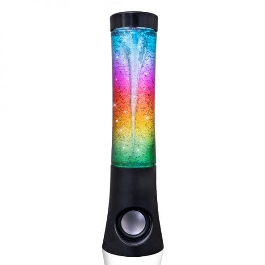 Rainbow Glitter Vortex Speaker