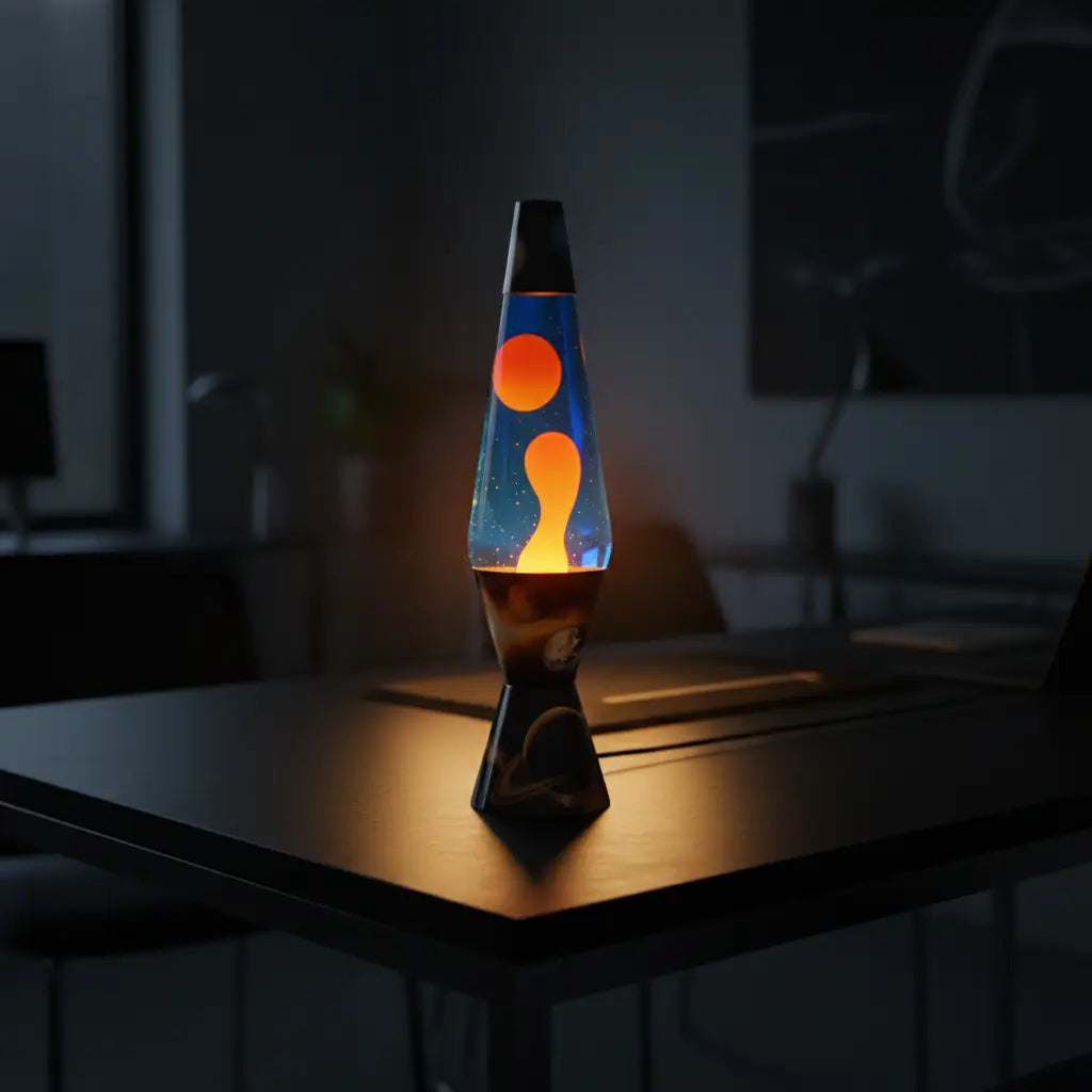 Solar System Diamond Motion Lava Lamp