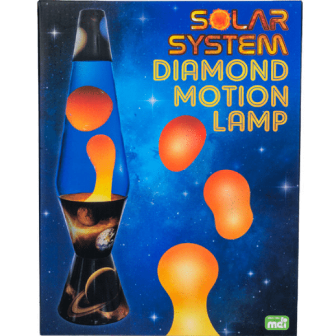 Green Earth Lighting Australia Lava Lamp Solar System Diamond Motion Lava Lamp KLS-DGL/SS