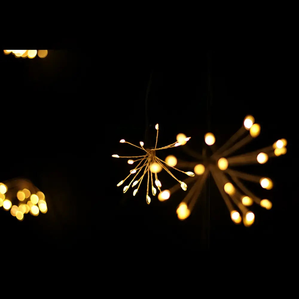 Green Earth Lighting Australia Christmas & Decoration Lights Dark Green Micro LED Flowers String Light Chain - Dark Green/White Cord MIC006G
