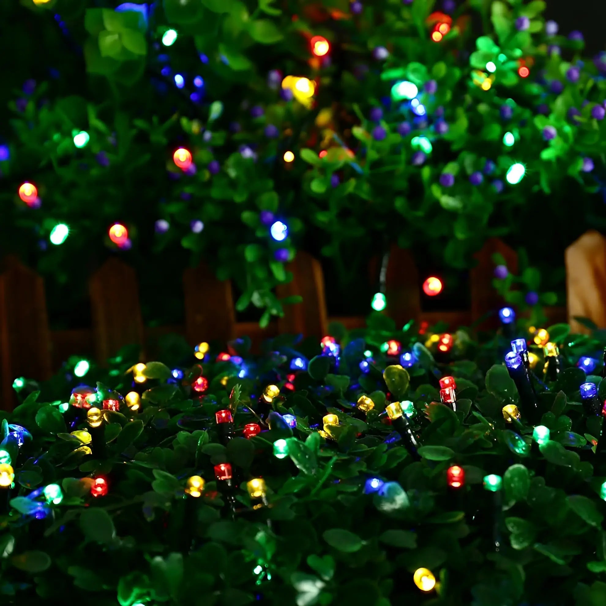 8m Multicolour Led Fairy Lights for Christmas Trees - Multi-colour