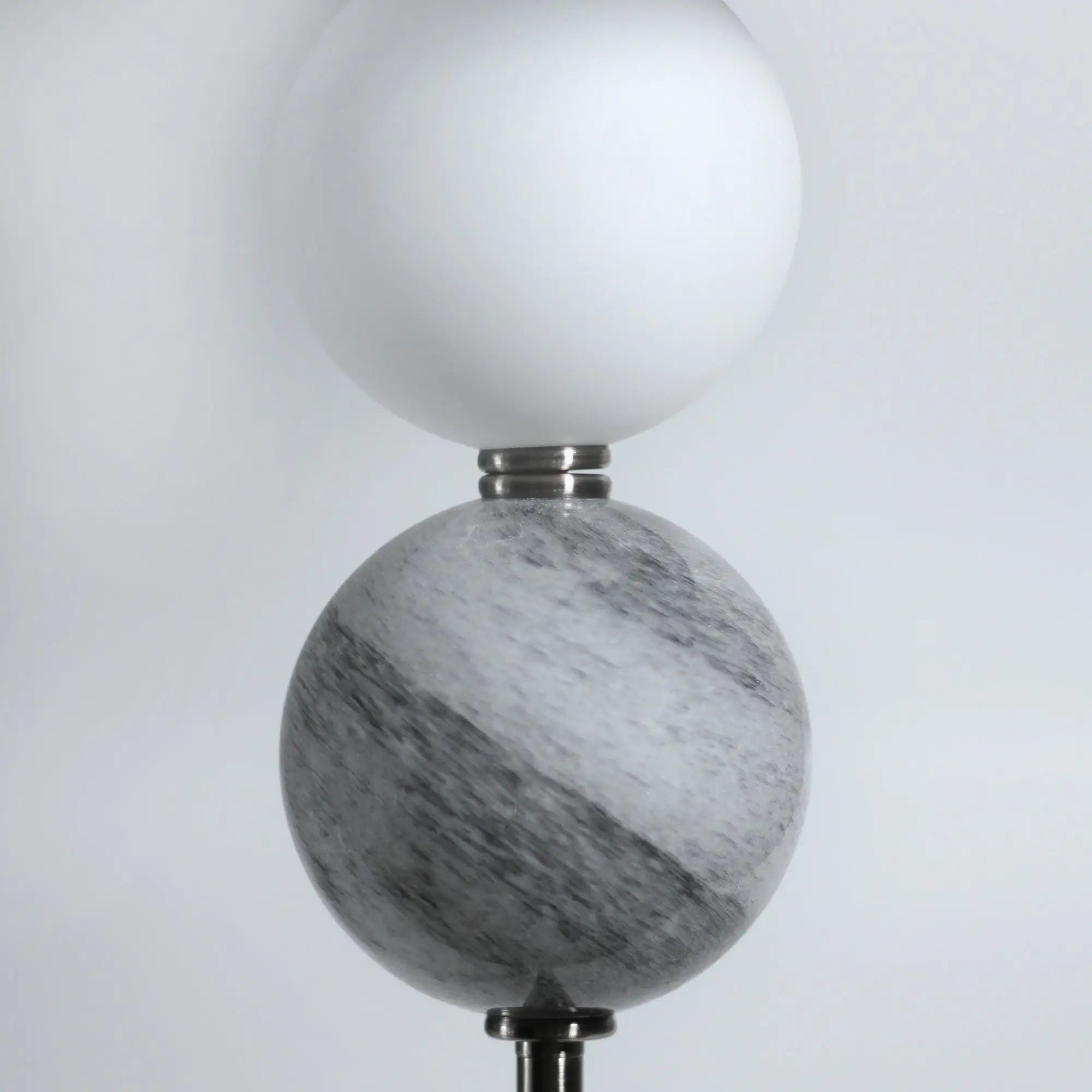Murano Floor Lamp Pewter Lexi Lighting