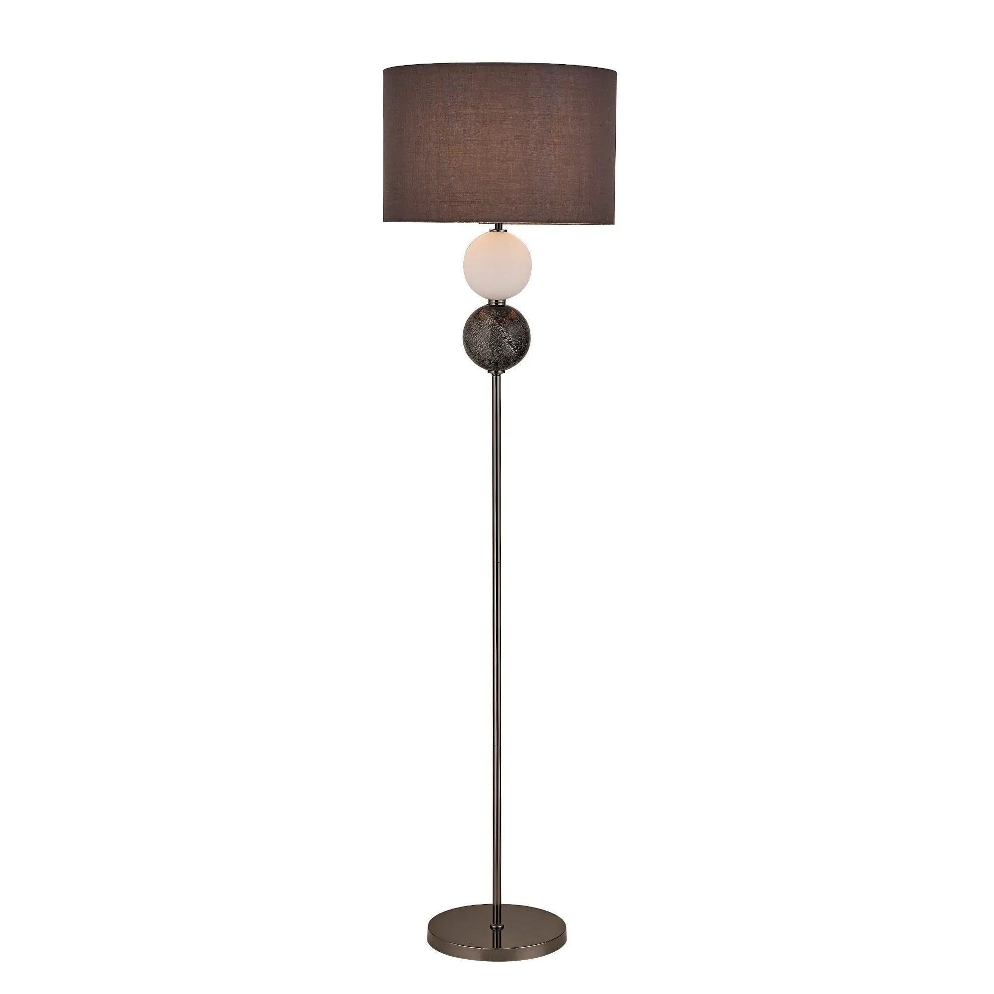 Murano Floor Lamp Pewter Lexi Lighting