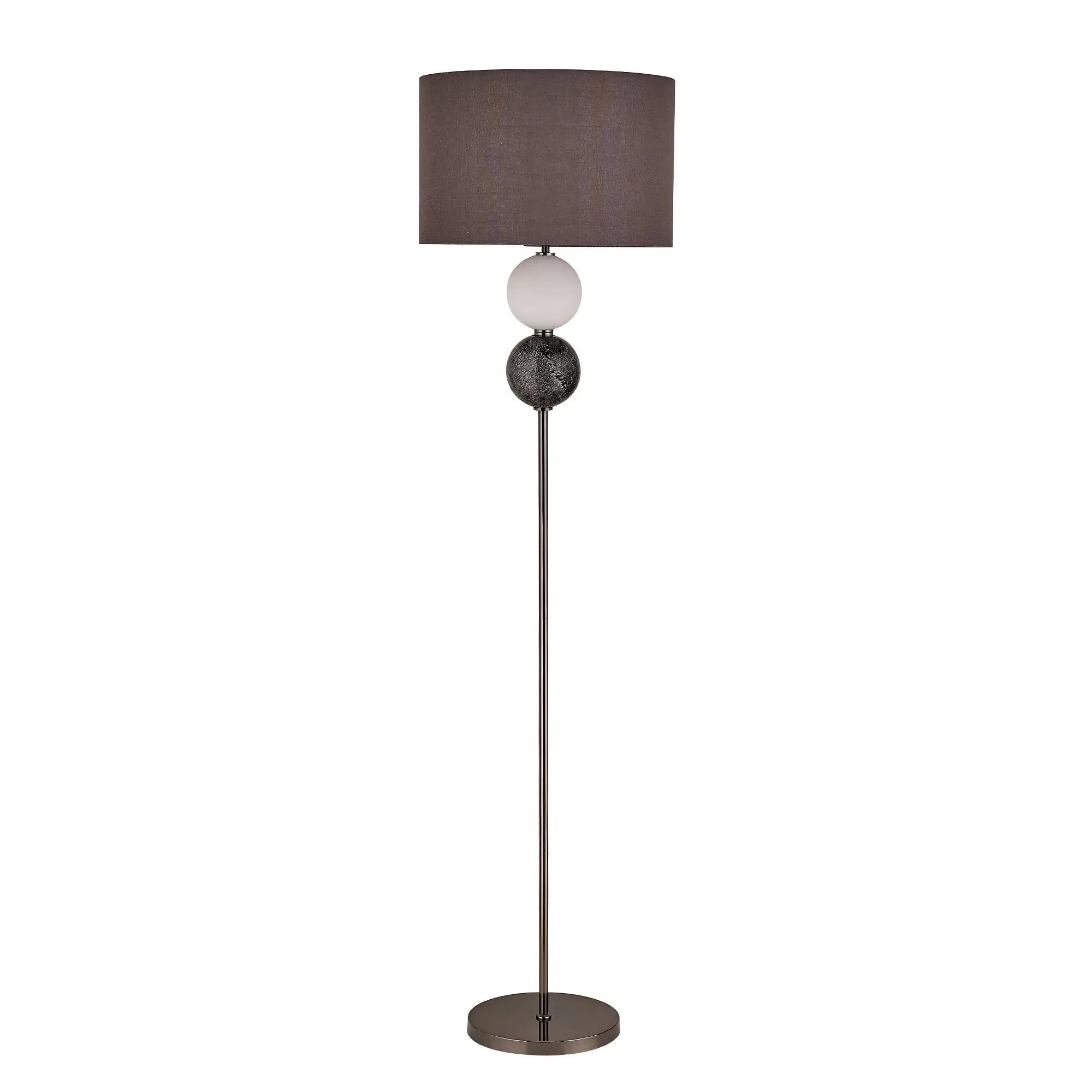 Murano Floor Lamp Pewter Lexi Lighting