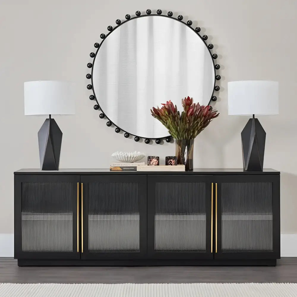 Green Earth Lighting Australia Table Lamp Nagano Table Lamp - Black 12426