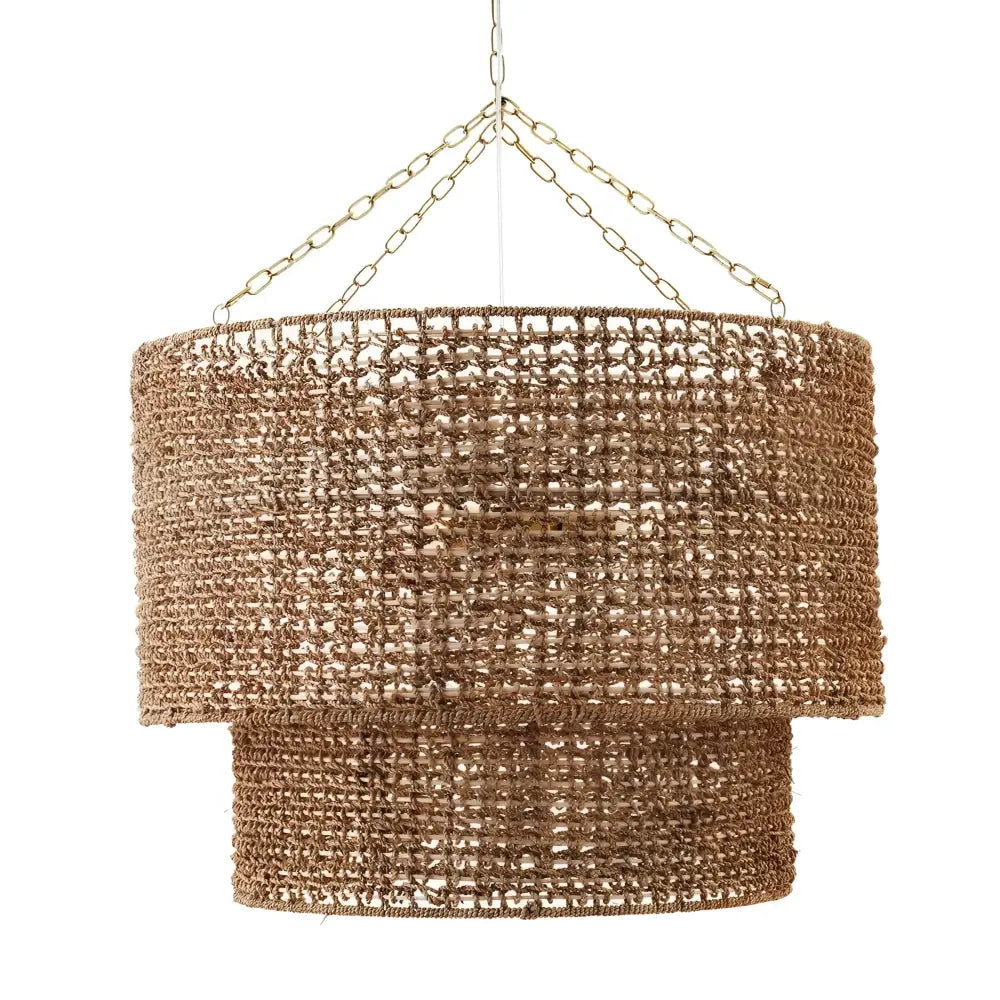CAFE LIGHTING & LIVING Chandeliers NAVARRE Rattan Pendant 20792
