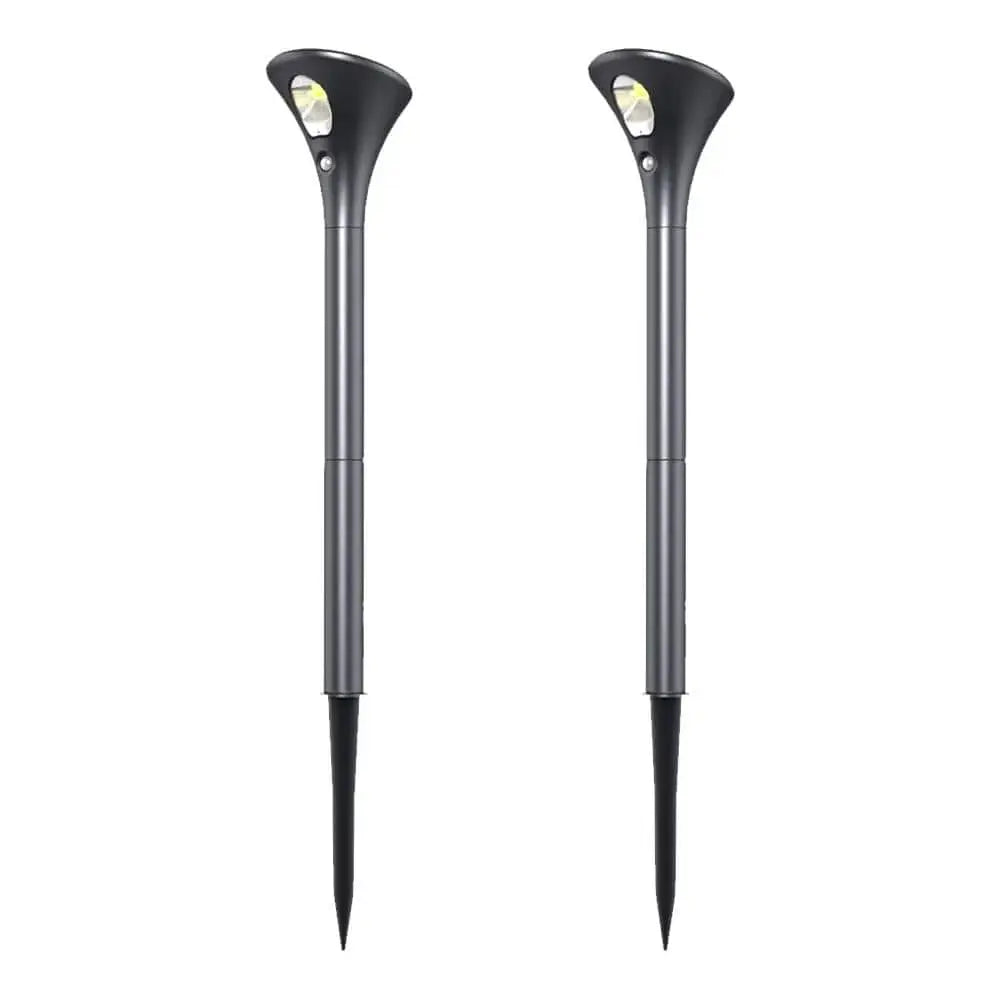 Green Earth Lighting Australia Garden Nebula Solar PIR Spike Twin Pack Kit - 6000K NEBULA6K
