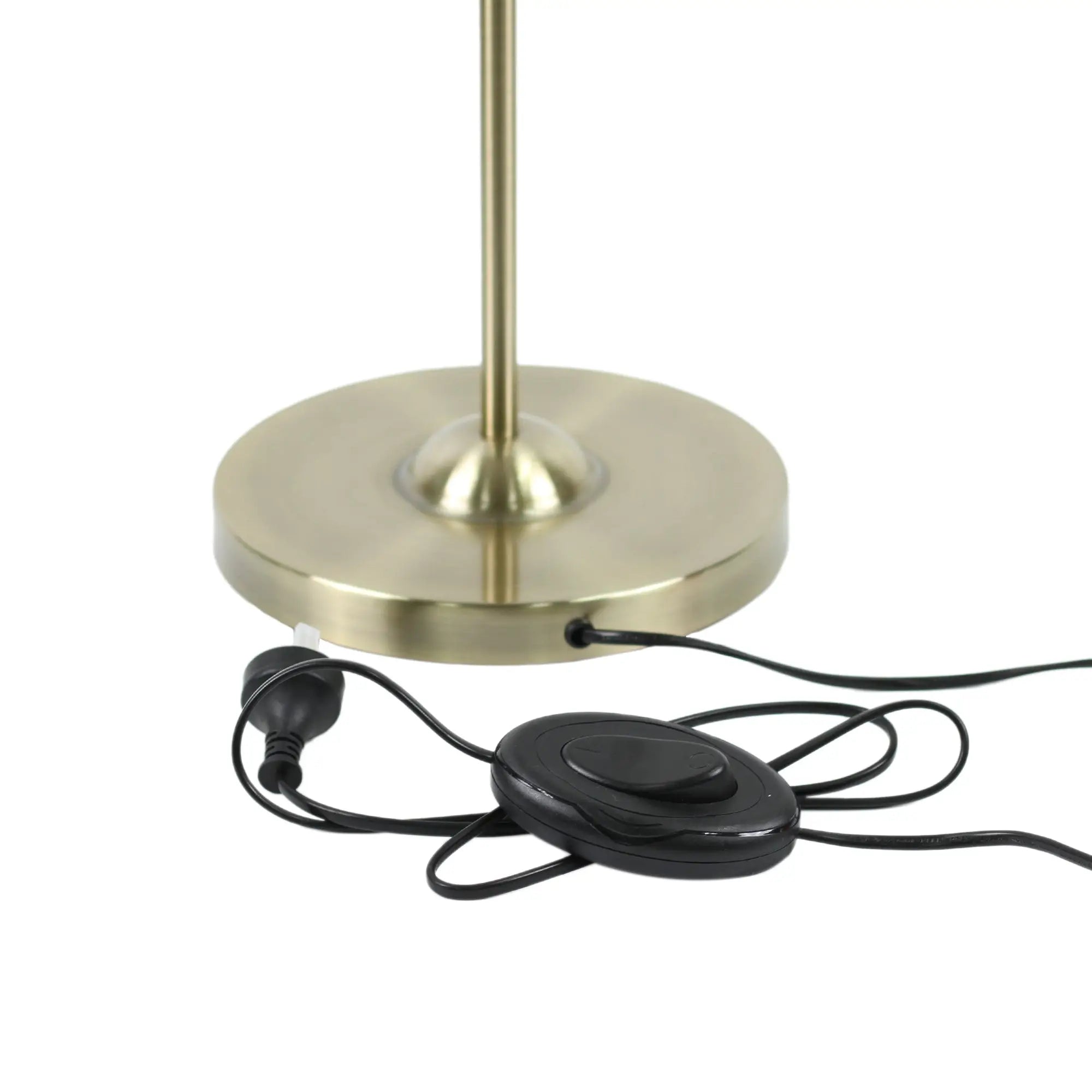 Nord Metal Floor Lamp - Antique Brass Lexi Lighting