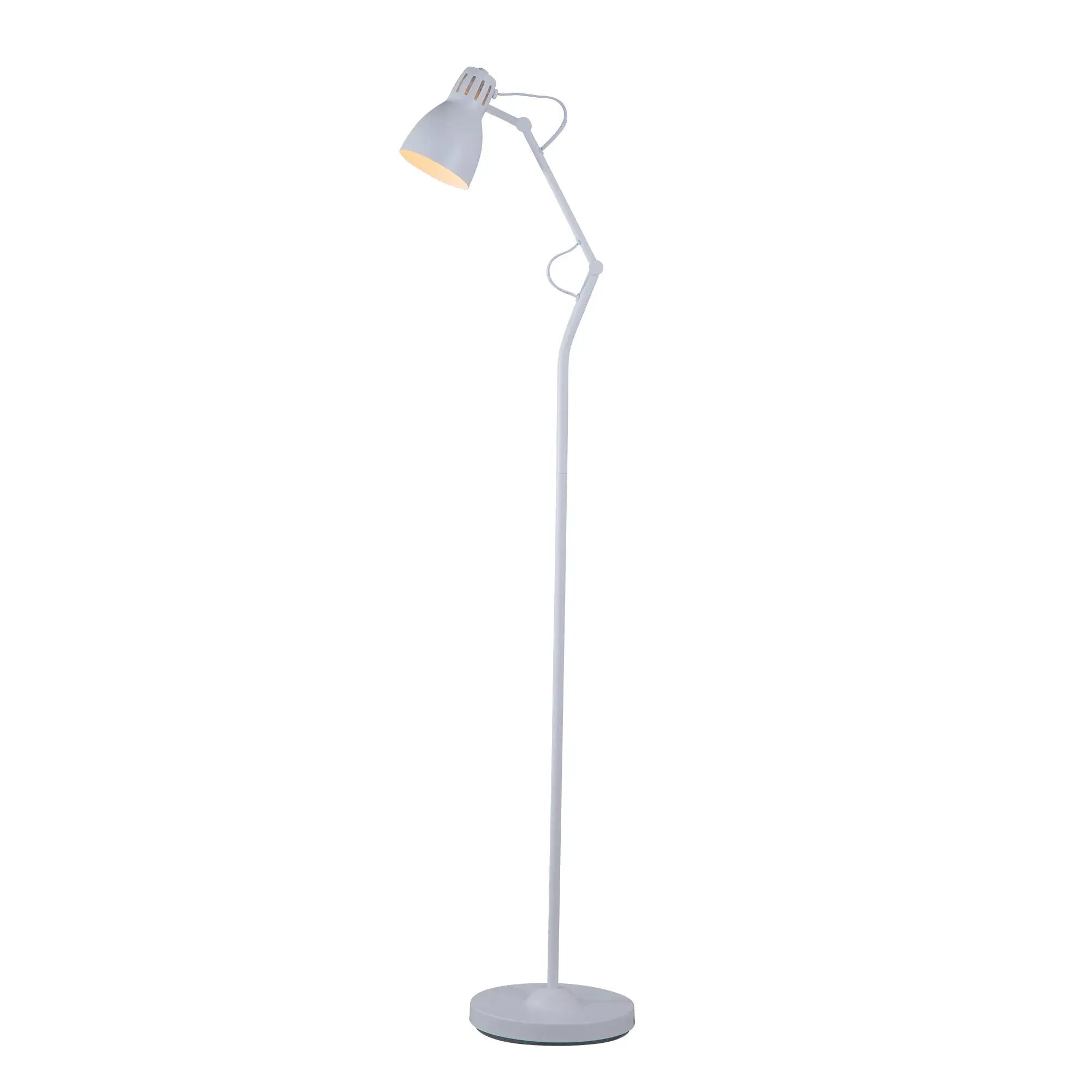 Nord Metal Floor Lamp - White Lexi Lighting