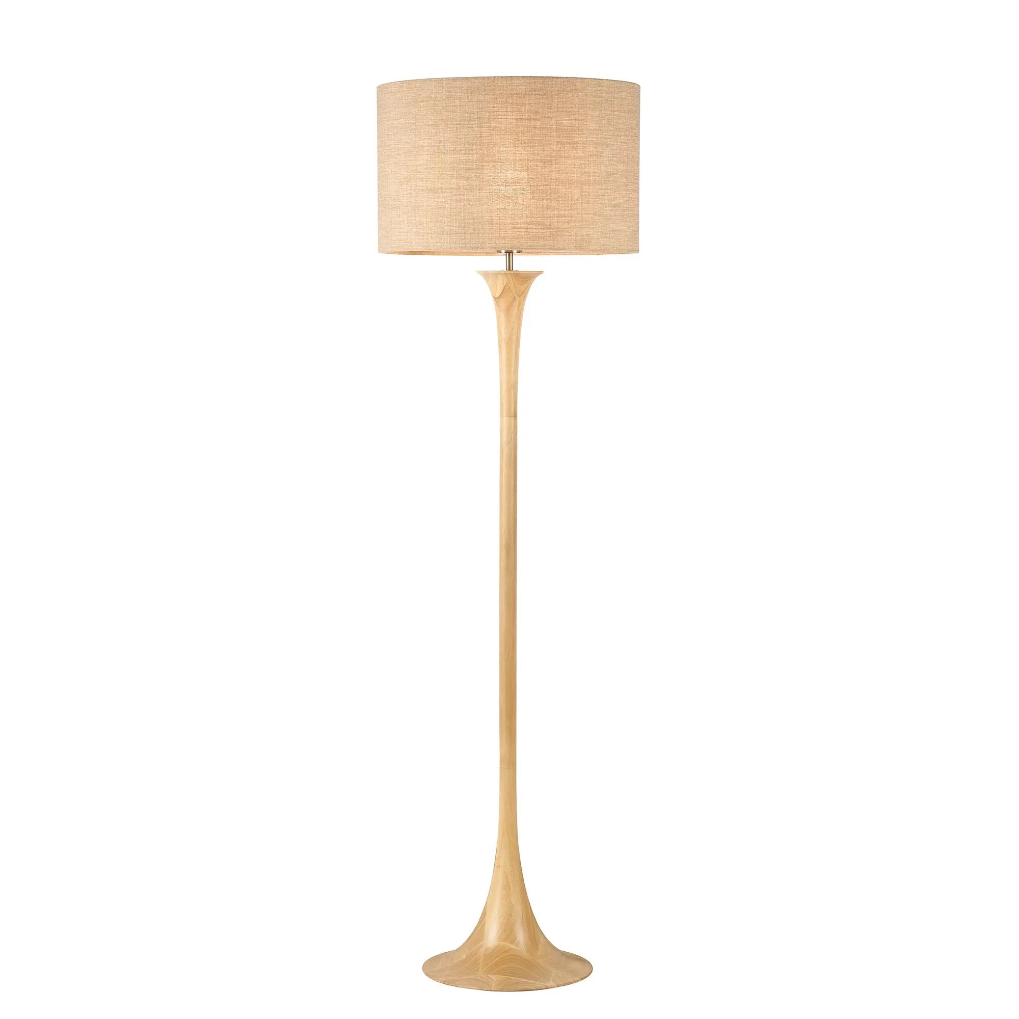Soraya Floor Lamp - Oak/walnut Lexi Lighting - Oak