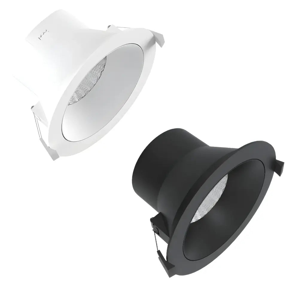 OptiLux 10W tri-colour dimmable anti-glare deep recessed LED downlight