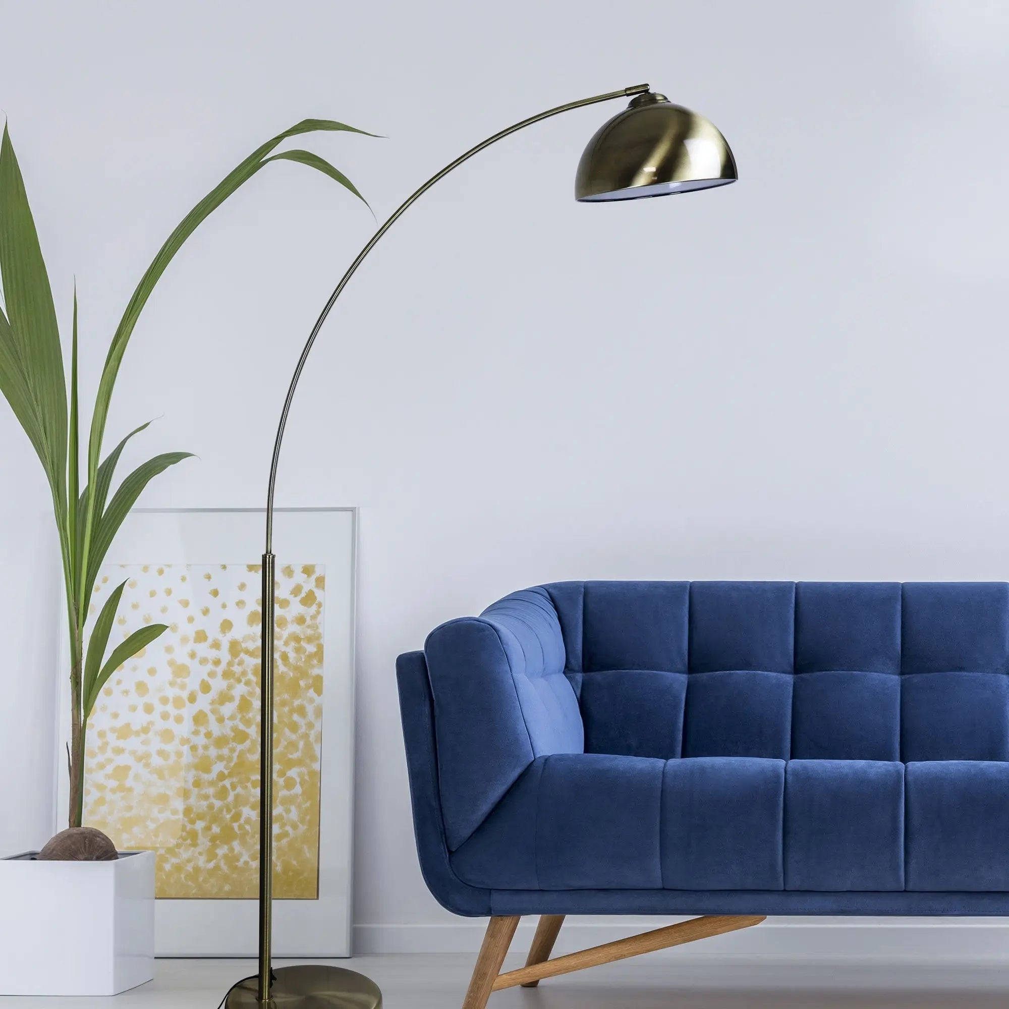 Oriel Dome Arc Retro Floor Lamp