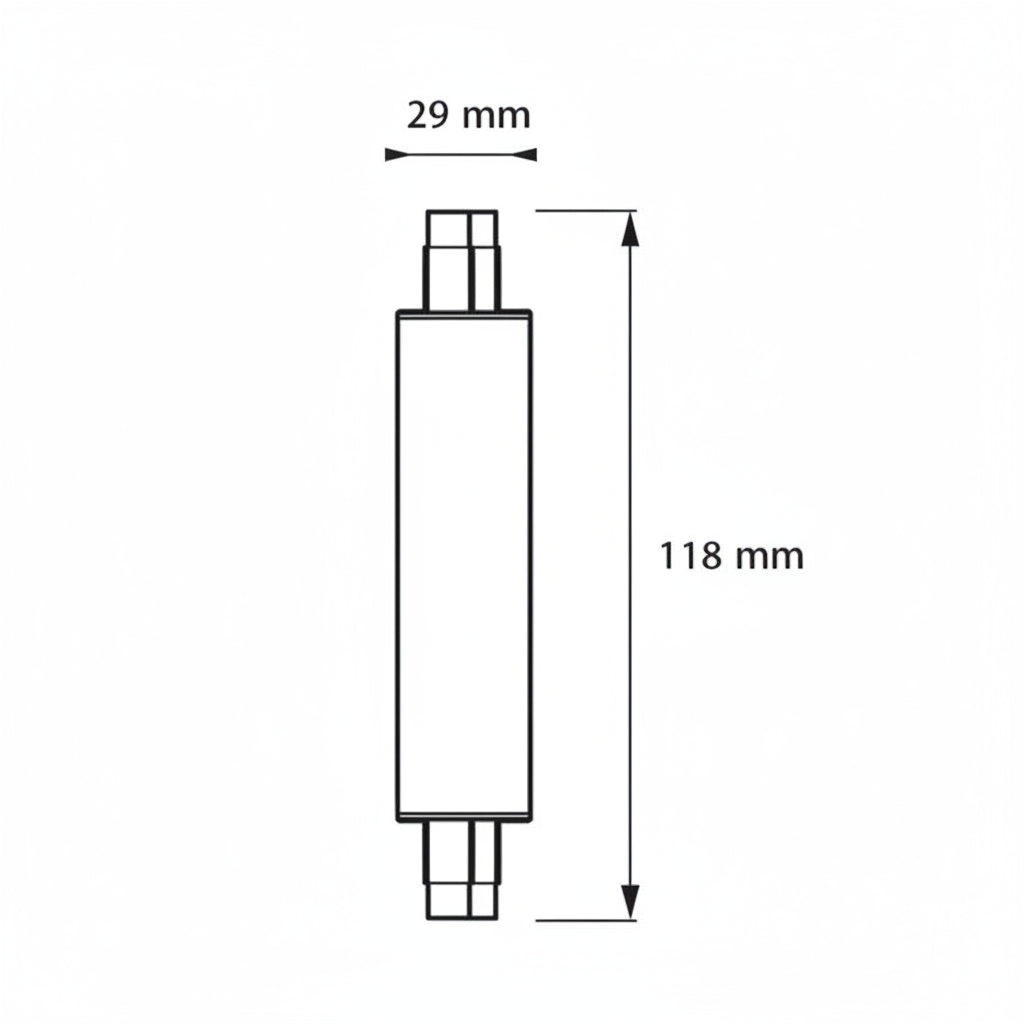Osram R7s 118mm Led 15w Linear Halogen Replacement