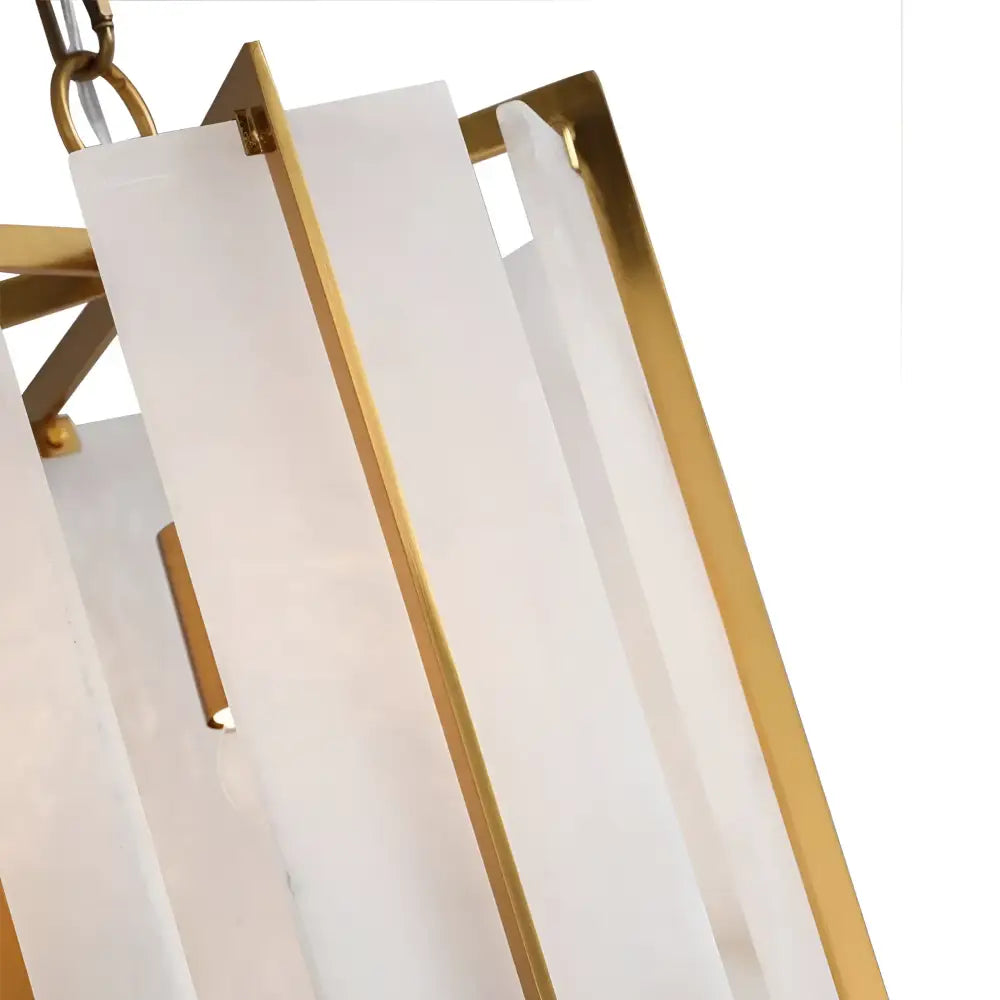 Green Earth Lighting Australia Home & Garden > Lighting Palermo Antique Brass Alabaster Pendant 20779