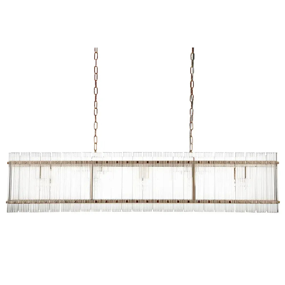 CAFE LIGHTING & LIVING Chandeliers Paloma Pendant - Linear Brass 20696