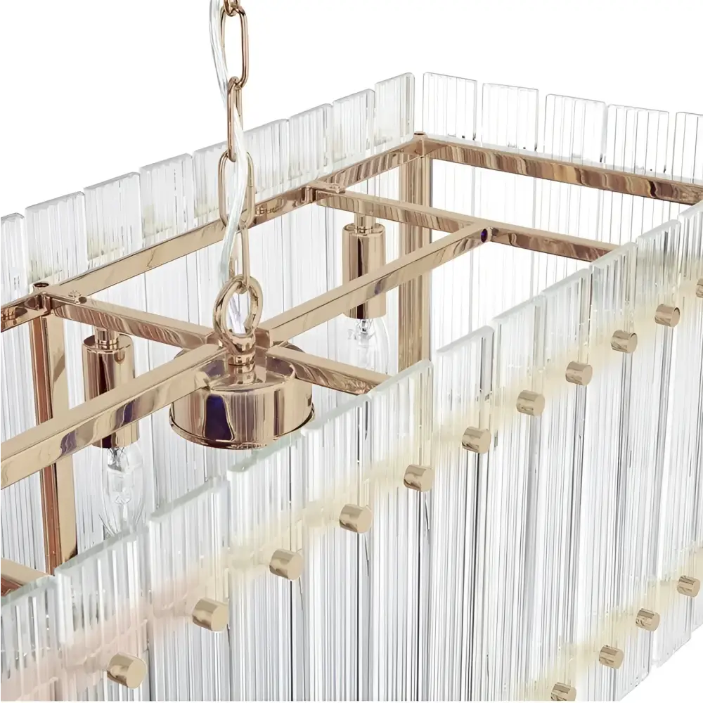 CAFE LIGHTING & LIVING Chandeliers Paloma Pendant - Linear Brass 20696
