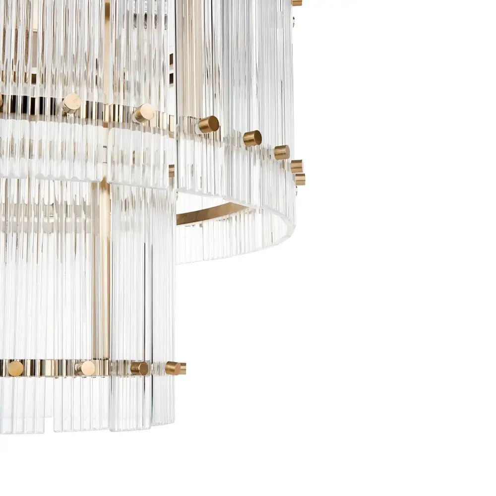 Green Earth Lighting Australia Home & Garden > Lighting Paloma Brass 2 Tier 9 Light Pendant 20693