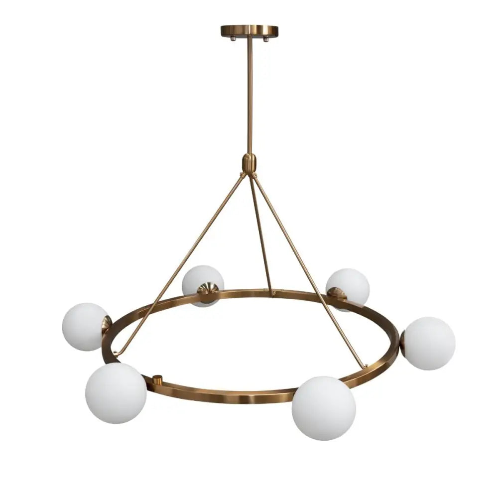 Green Earth Lighting Australia Home & Garden > Lighting Payton Brass 6 Light Pendant 20845
