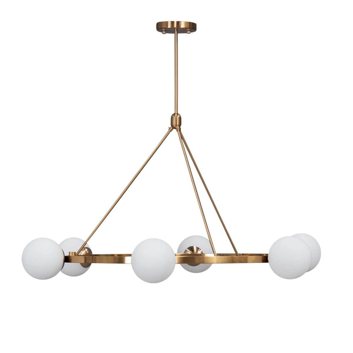 Green Earth Lighting Australia Home & Garden > Lighting Payton Brass 6 Light Pendant 20845