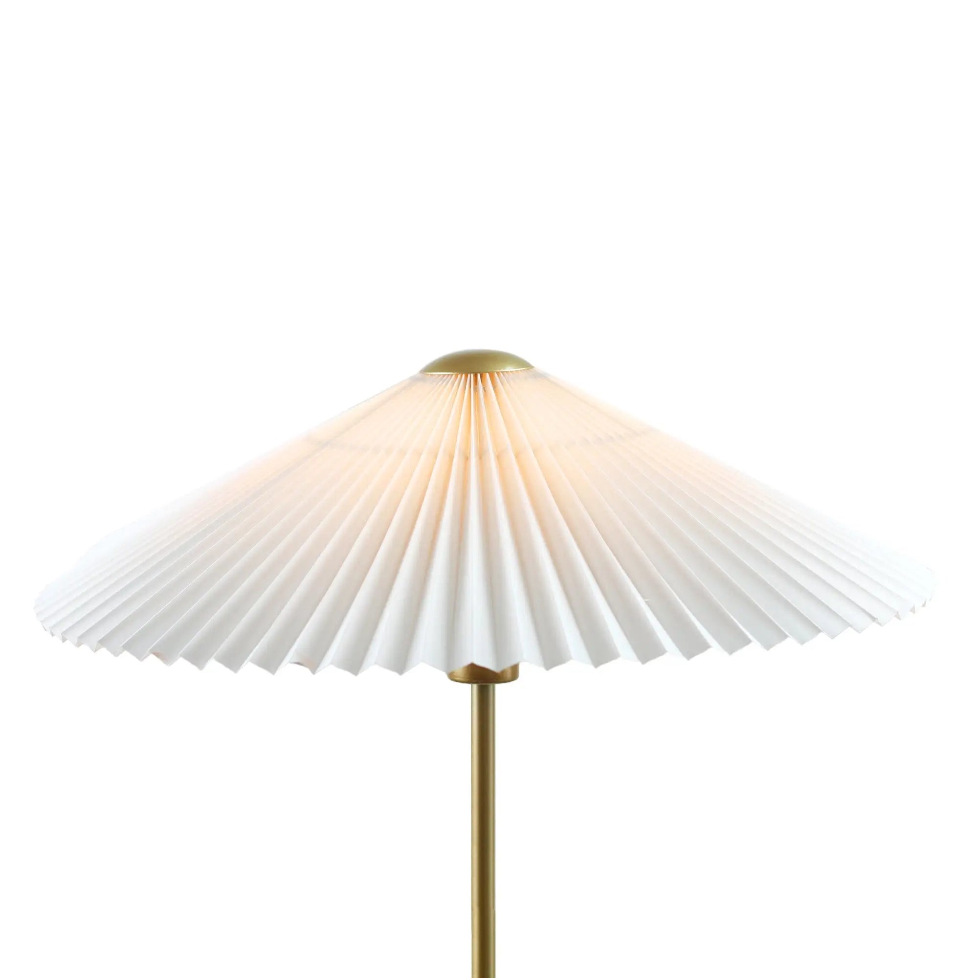 Peck Pleated Floor Lamp Lexi Lighting