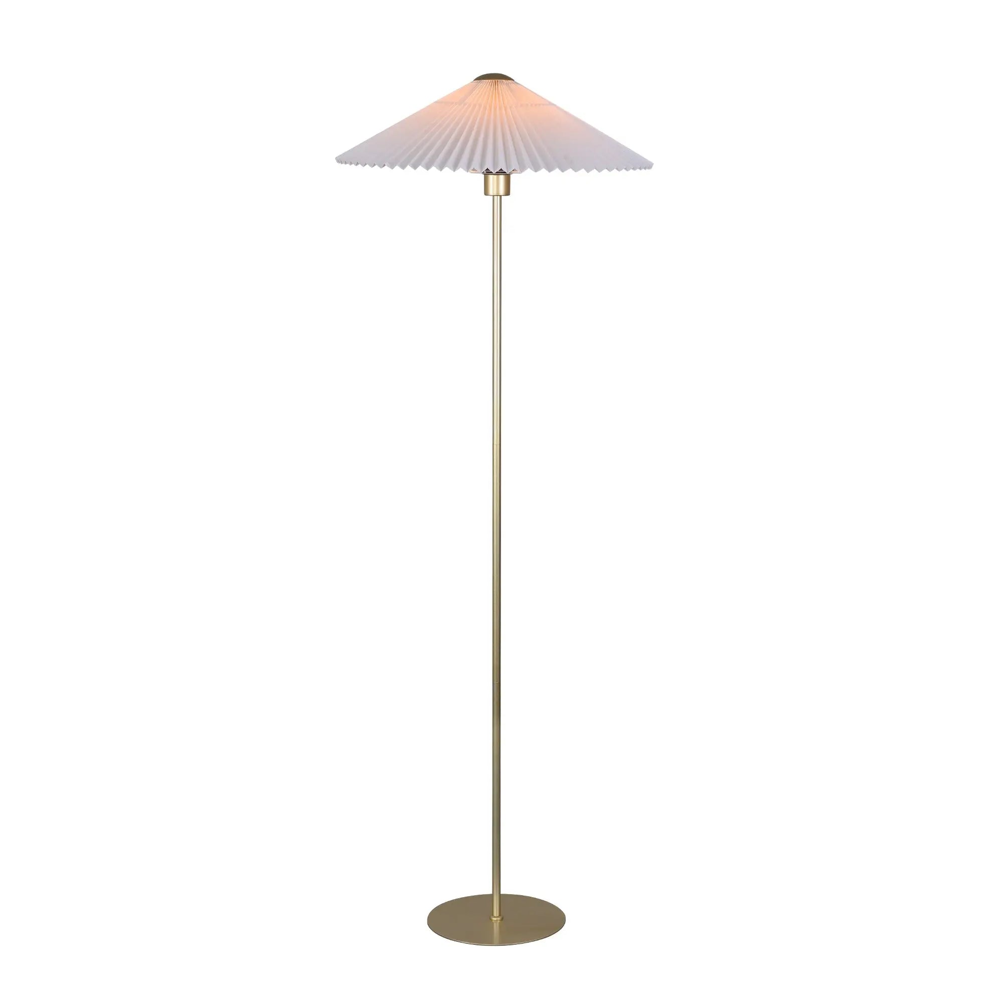 Peck Pleated Floor Lamp Lexi Lighting