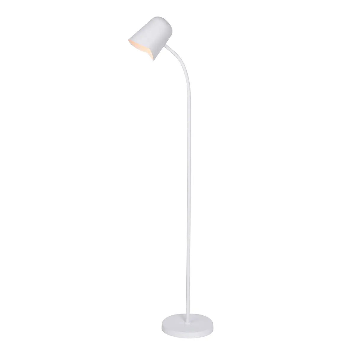 Peggy Adjustable Floor Lamp in White Lexi Lighting