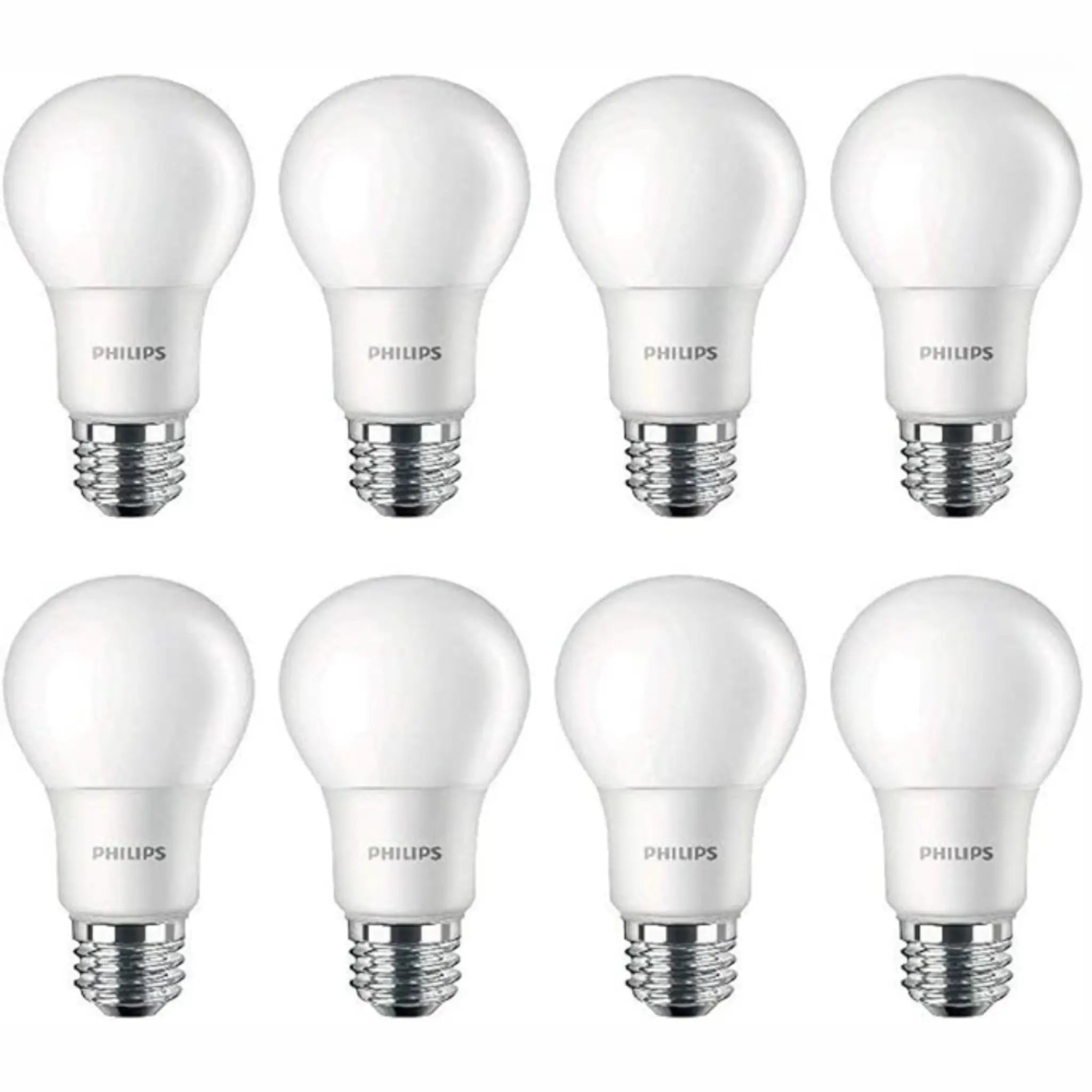 Philips 11W A60 E27 LED Globe - 1250lm Cool Daylight (6500K) 8 Pack