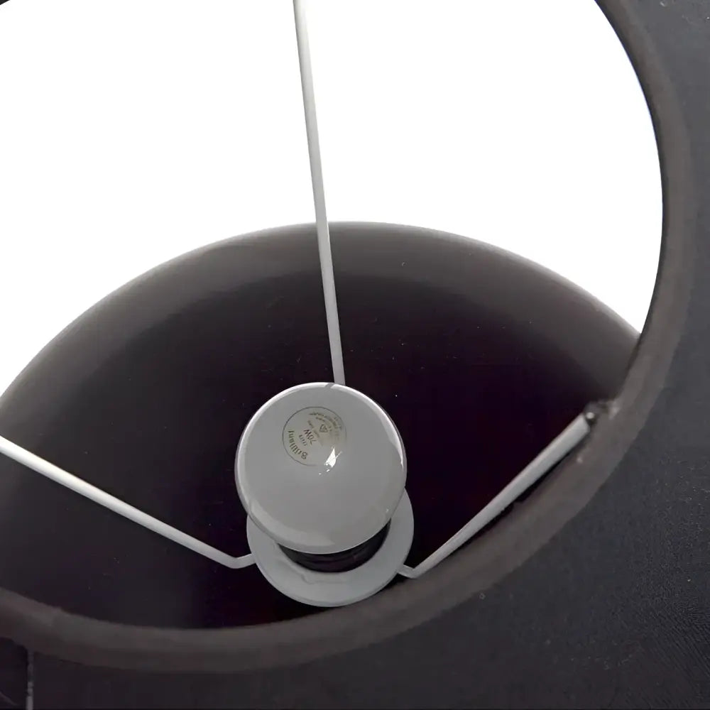 CAFE LIGHTING & LIVING Table Lamp Picasso Table Lamp - Black w Black Shade B13295