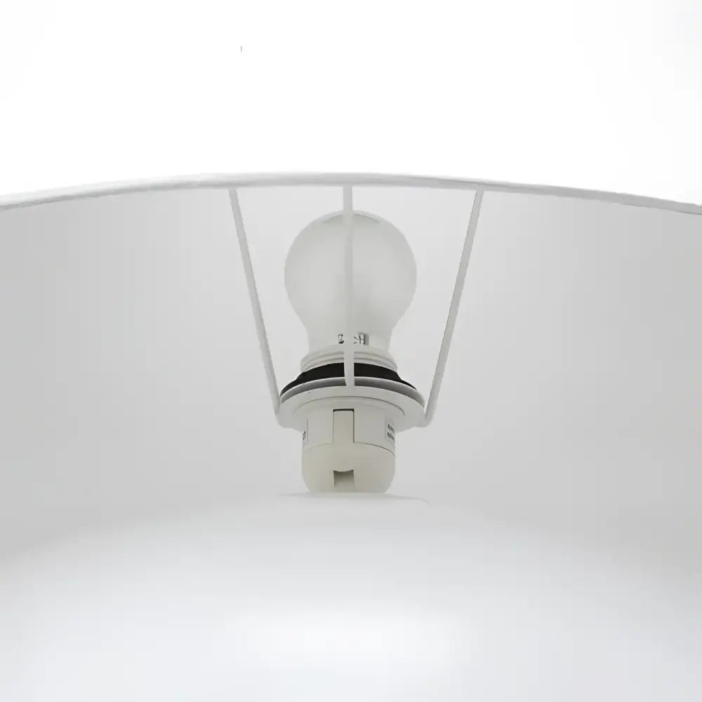 CAFE LIGHTING & LIVING Table Lamp Picasso Table Lamp - White w White Shade B13285