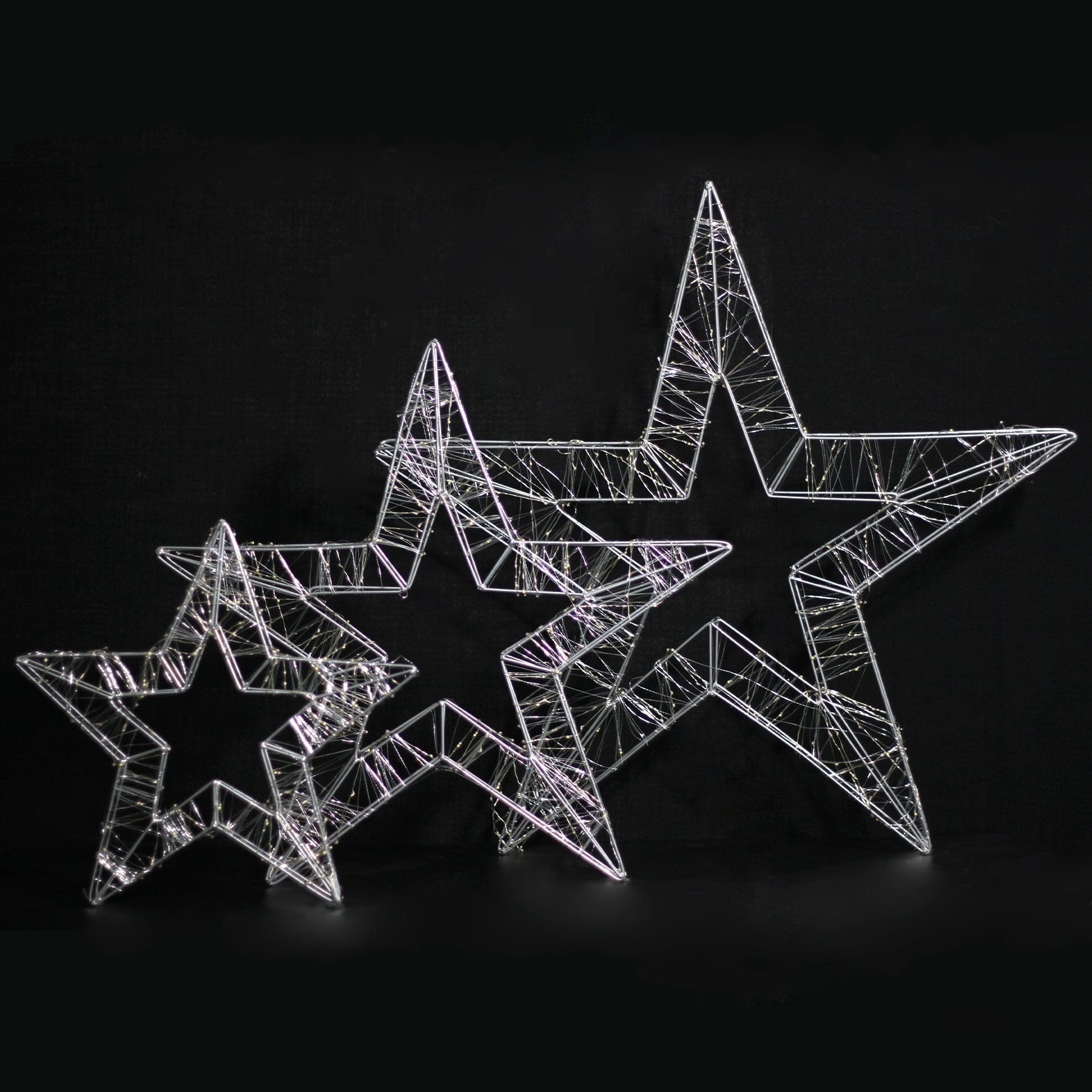 Promo Christmas Figure 40cm LED Christmas Star - Dual Colour - 3 Size Options LLOUT02S-P