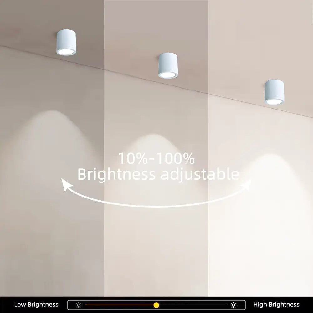 Propus 15w Tri-colour Led Dimmable Surface Mount