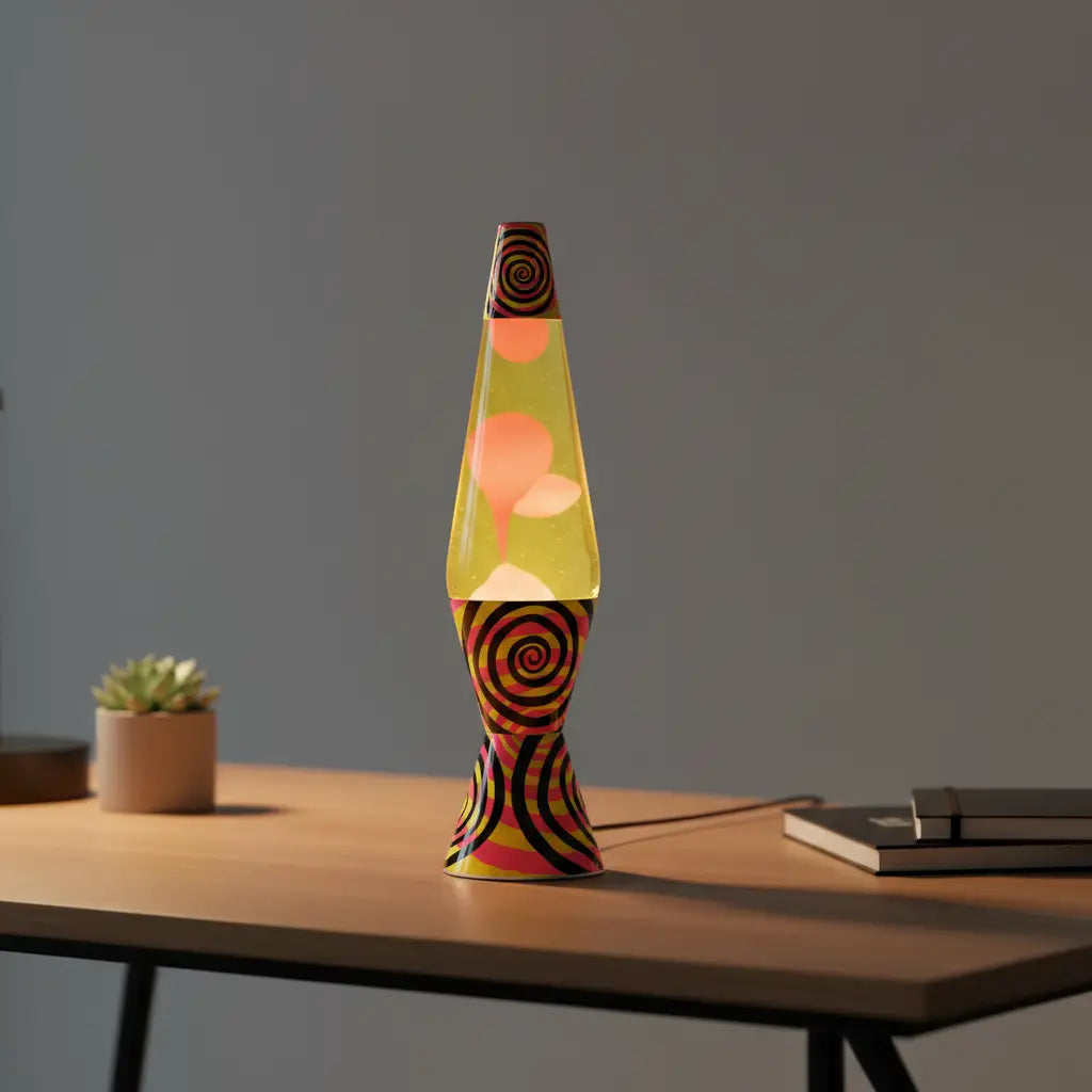 Psycho Swirl Diamond Motion Lava Lamp