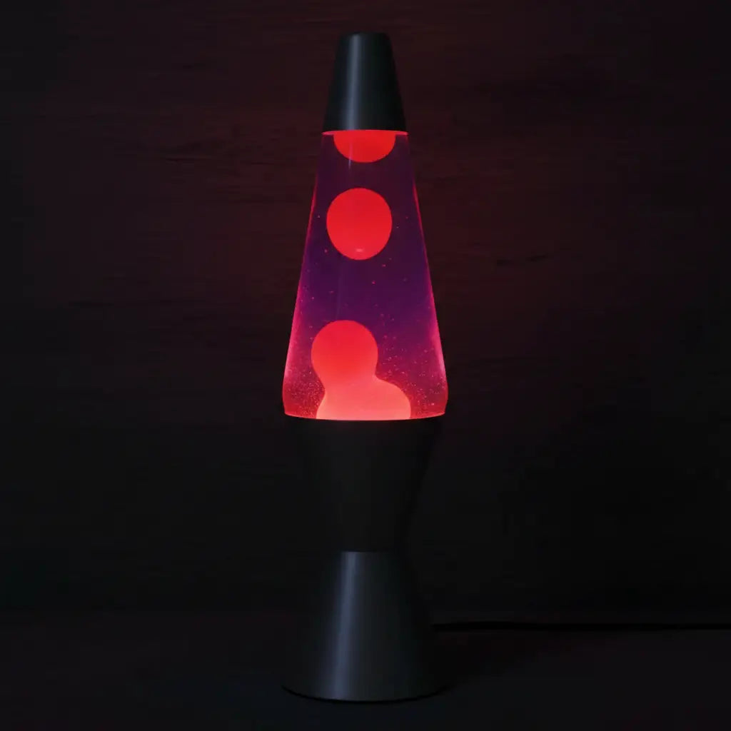 Purple Red Diamond Motion Lava Lamp