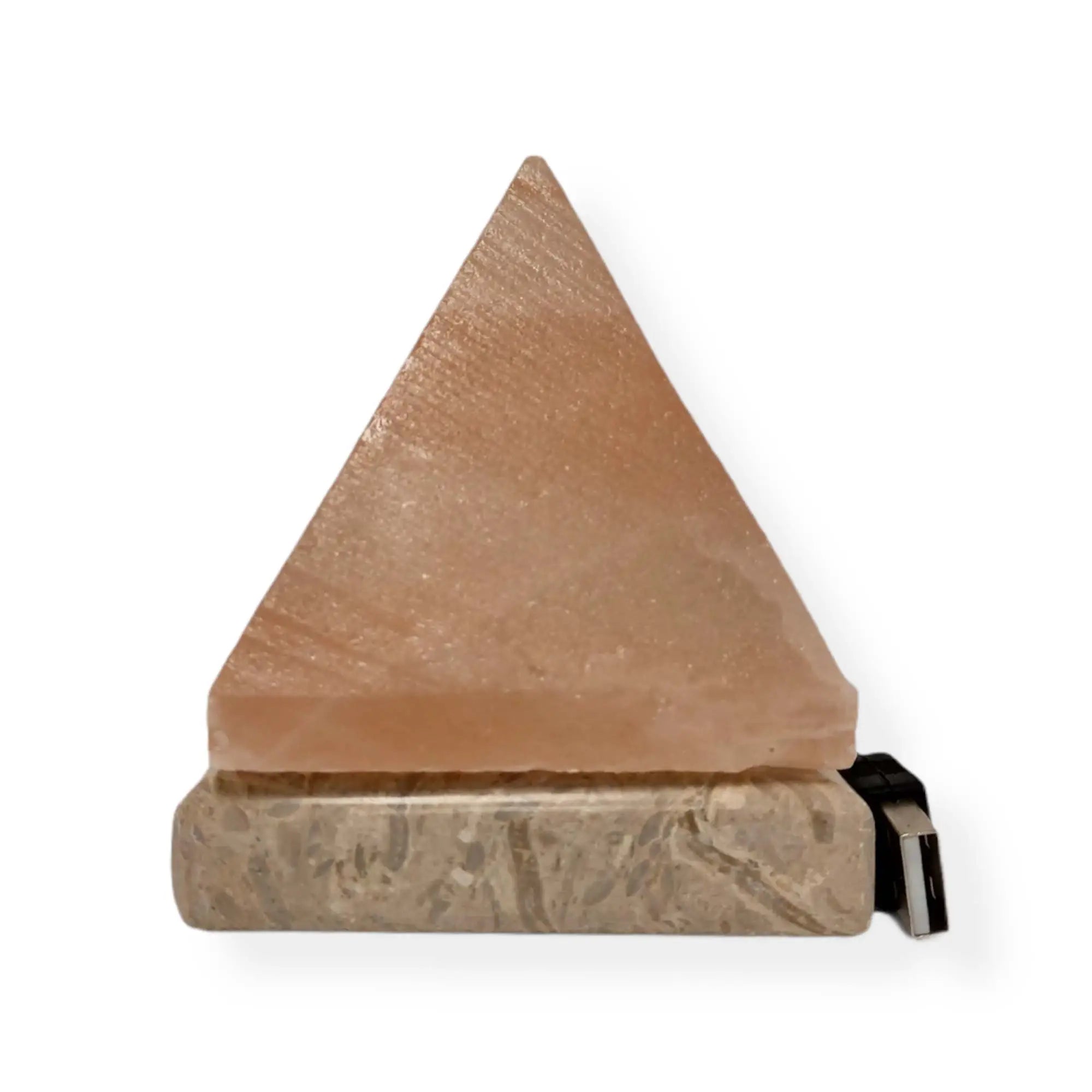 Pyramid Shape Usb Colour Changing Himalayan Salt Lamp