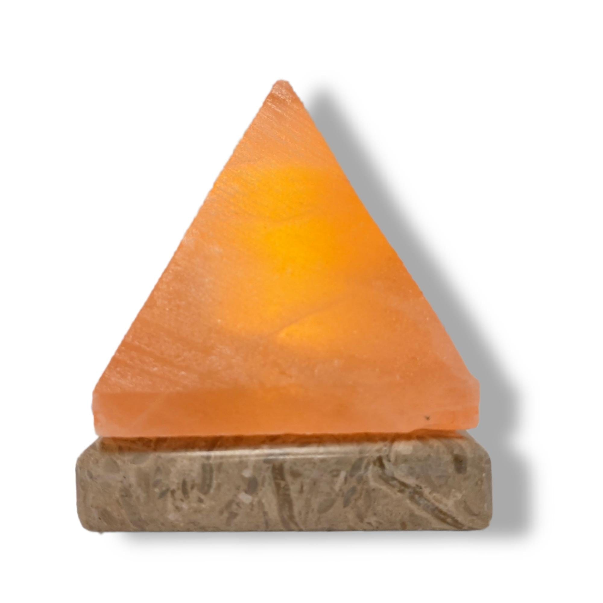 Green Earth Lighting Australia Home & Garden > Lighting > Night Lights & Ambient Lighting Pyramid Shape USB Colour Changing Himalayan Salt Lamp COLOUR_USB_Salt_Lamp_PYRAMID