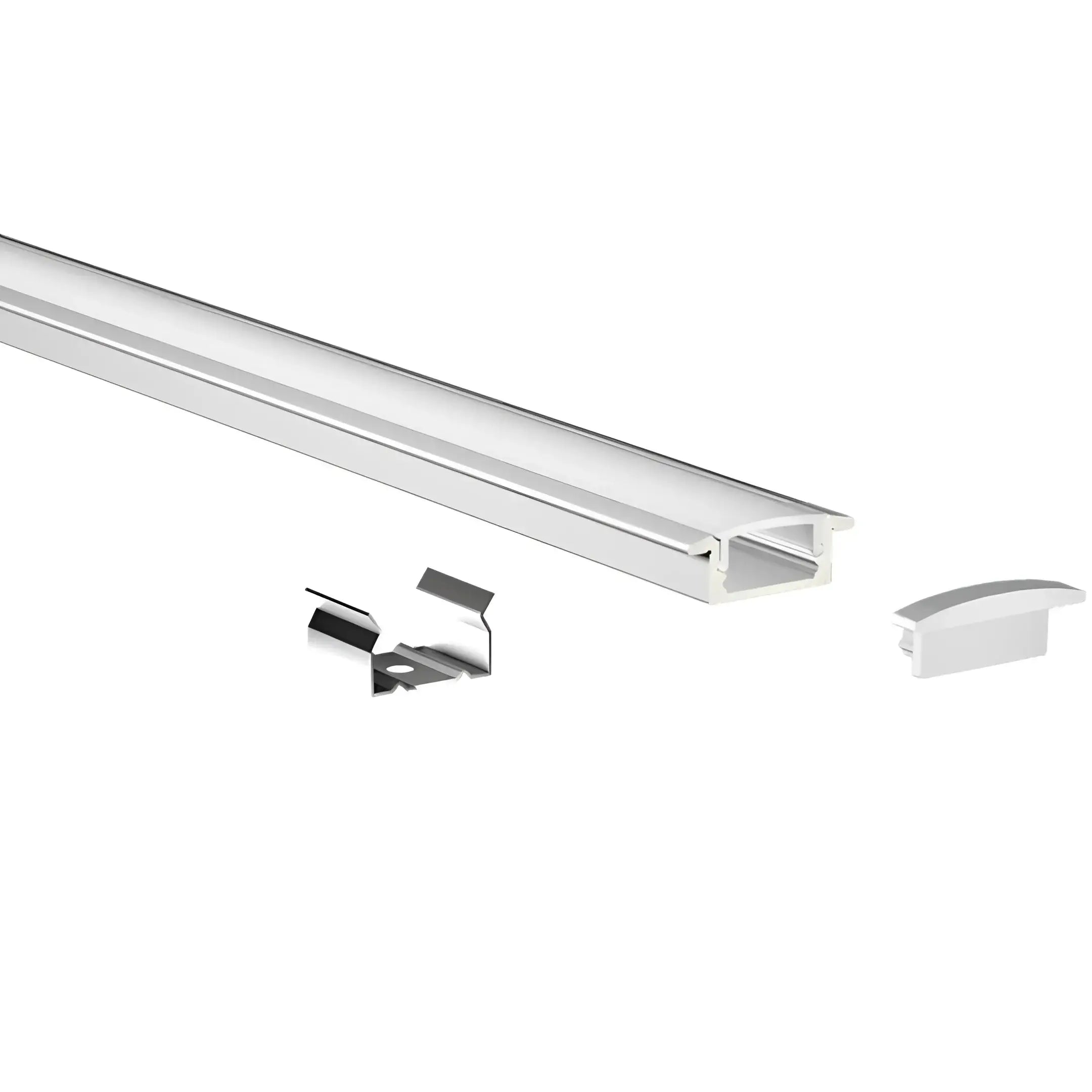 Recessed Led Aluminium Profile – Silver 25mm x 9mm | Led Strip Light Channel