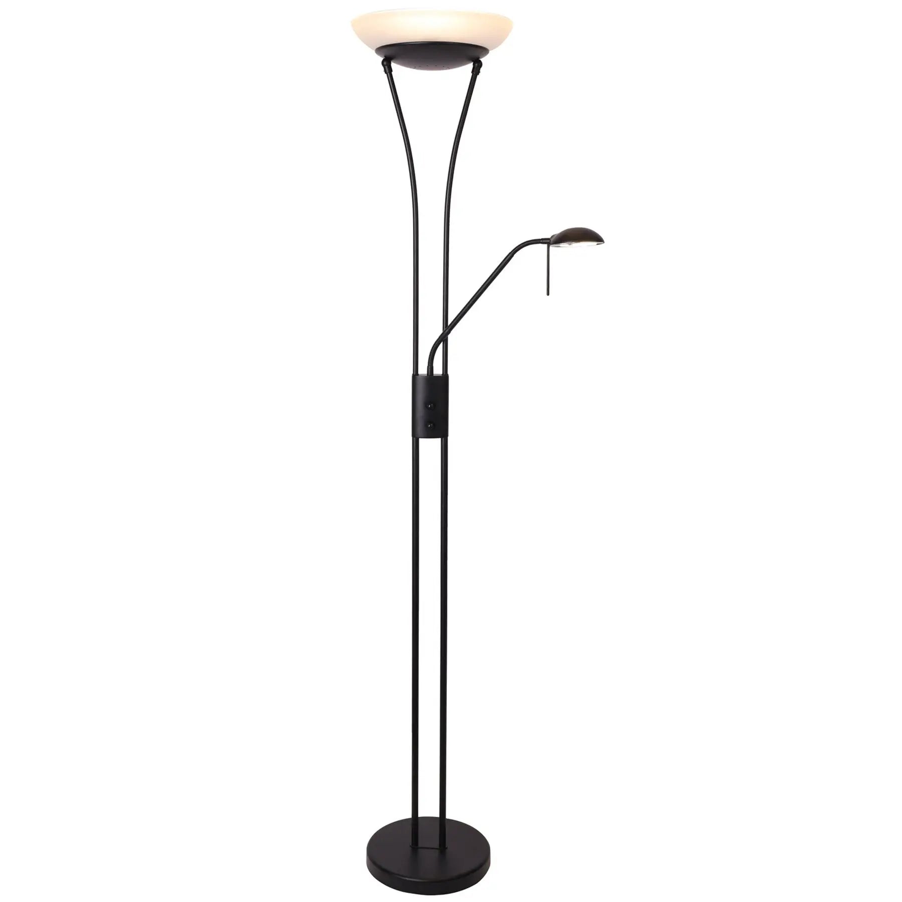 Reed Led Mother & Child Floor Lamp - Black Lexi