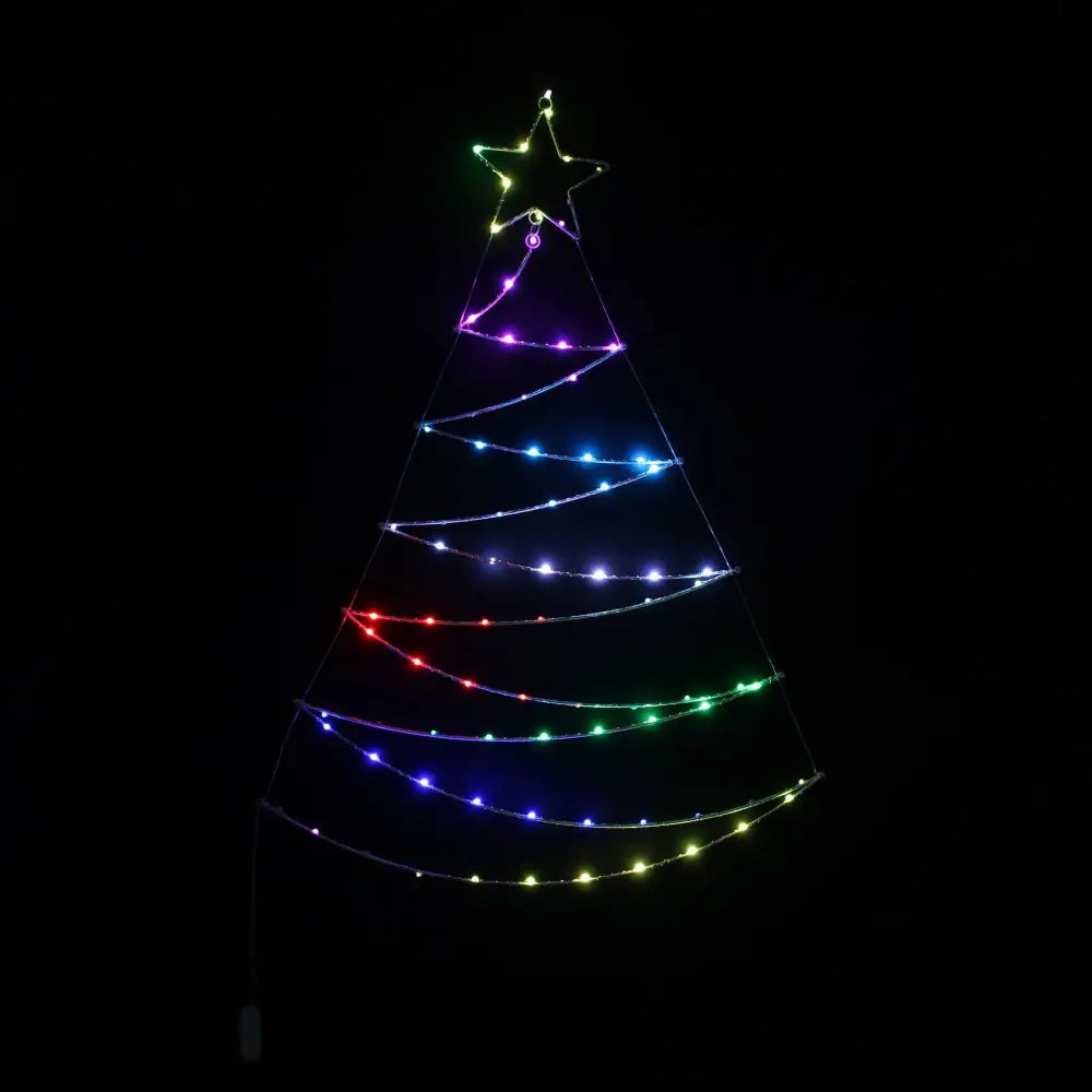Promo Christmas Ceiling&Wall Decoration RGB Christmas Tree Light LLR001-P