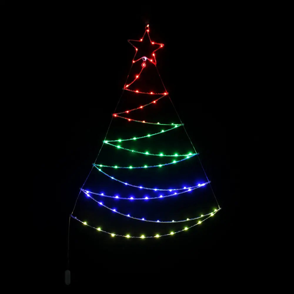 Promo Christmas Ceiling&Wall Decoration RGB Christmas Tree Light LLR001-P