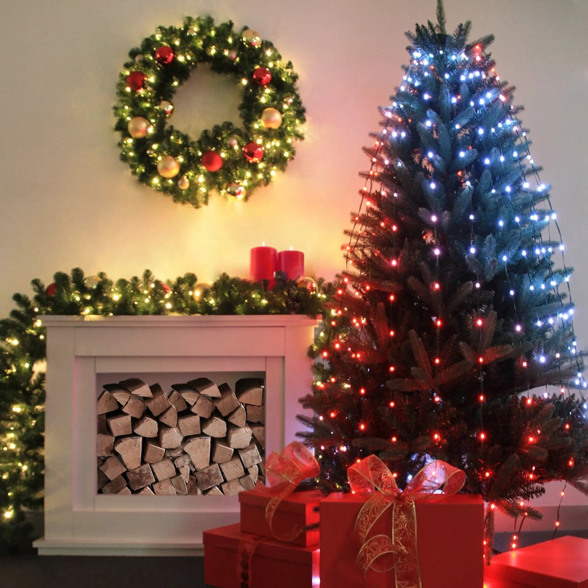 Rgb Led Strip Christmas Tree Lighting Remote Control