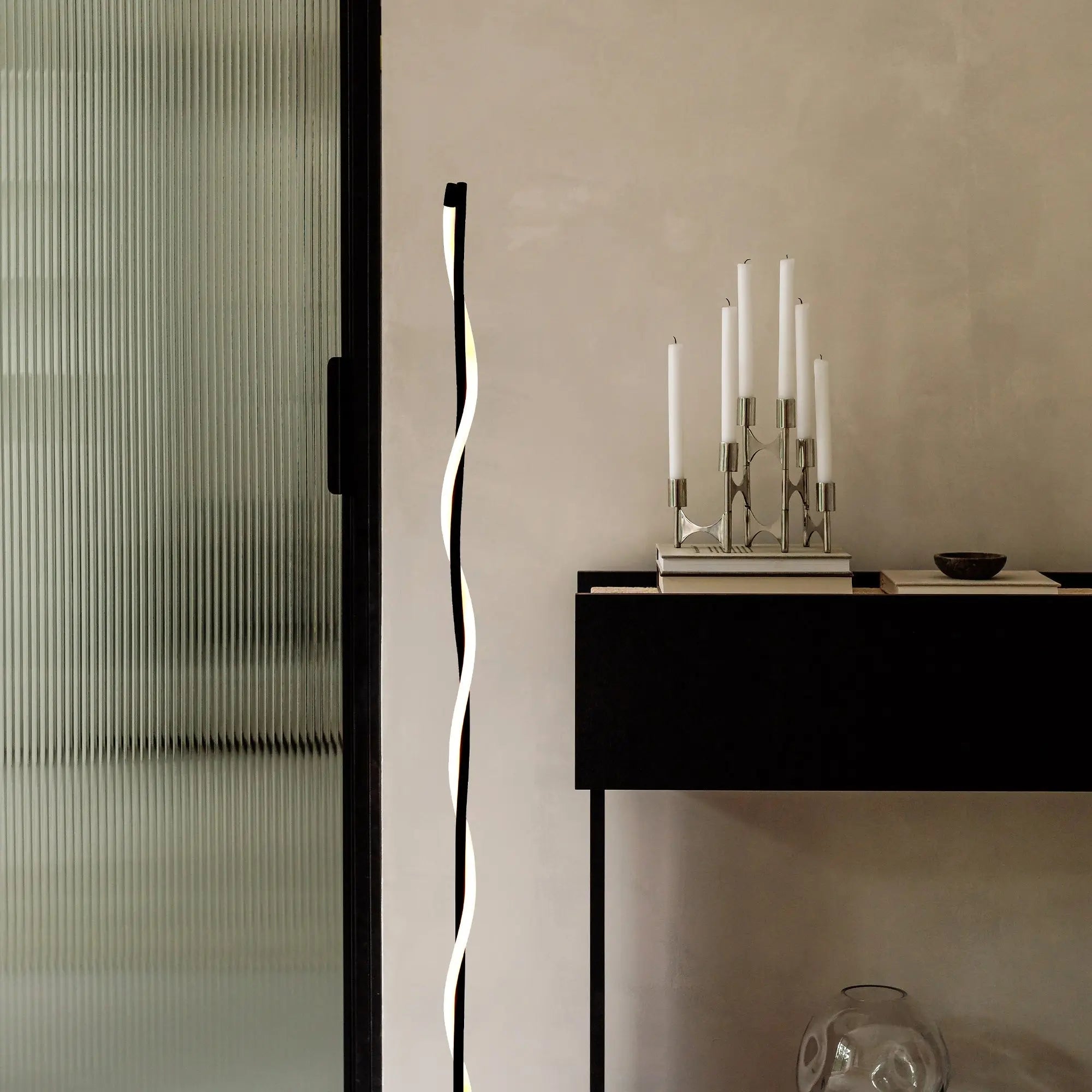 Rio Dimmable Led Floor Lamp - Black Lexi Lighting