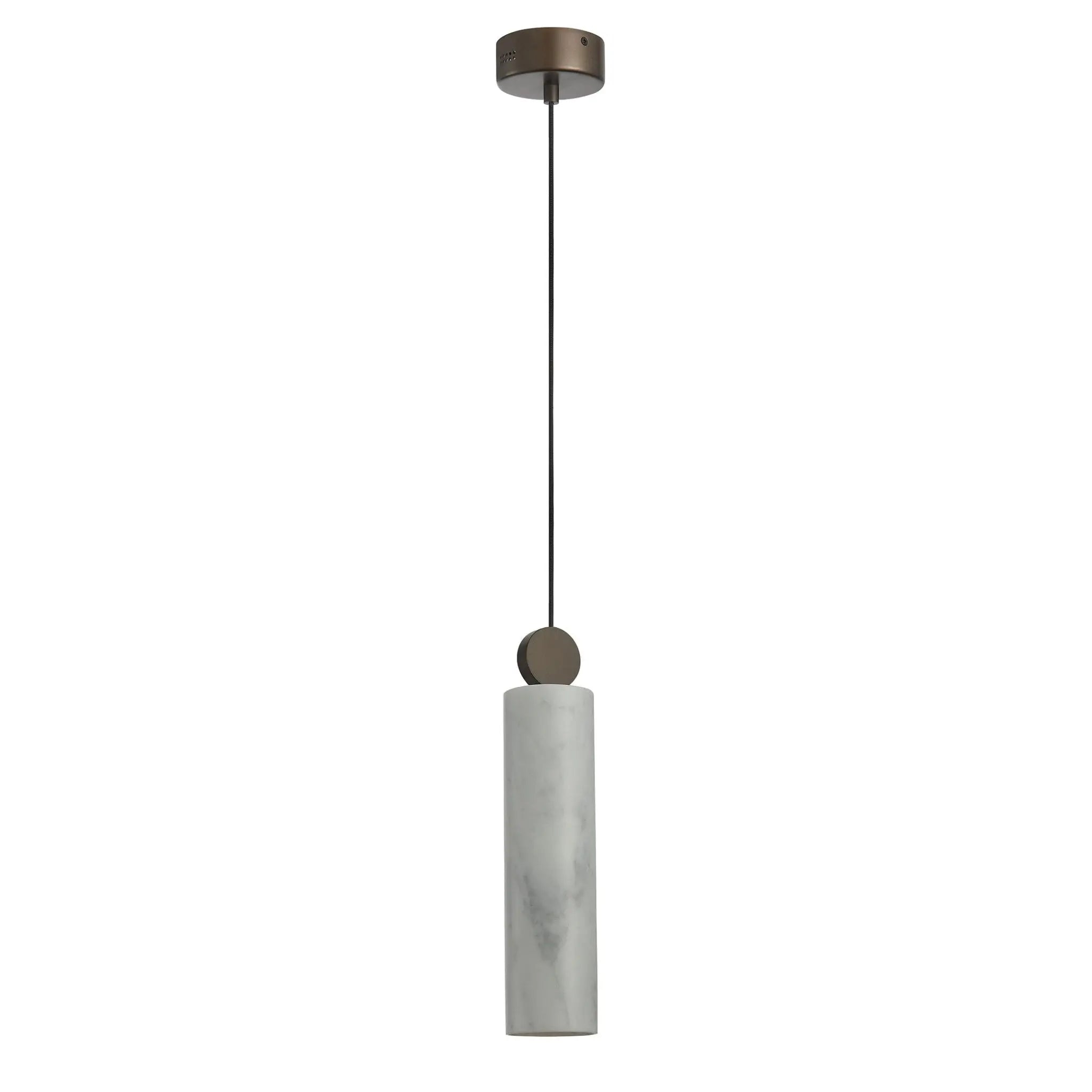 Romano Alabaster Stone Spanish Marble Pendant Light