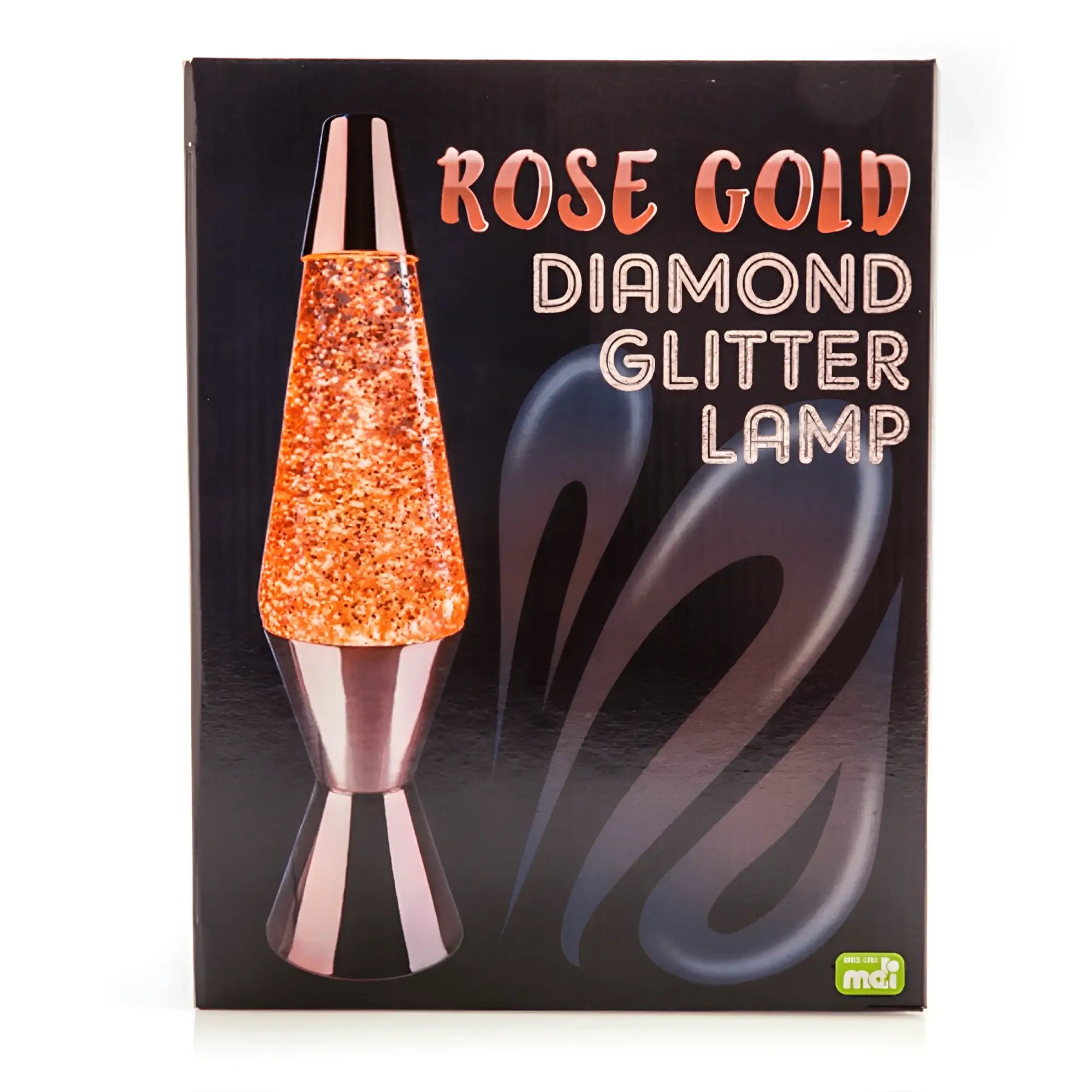 MDI Lava Lamp Rose Gold Diamond Glitter Lava Lamps KLS-DGL/RG